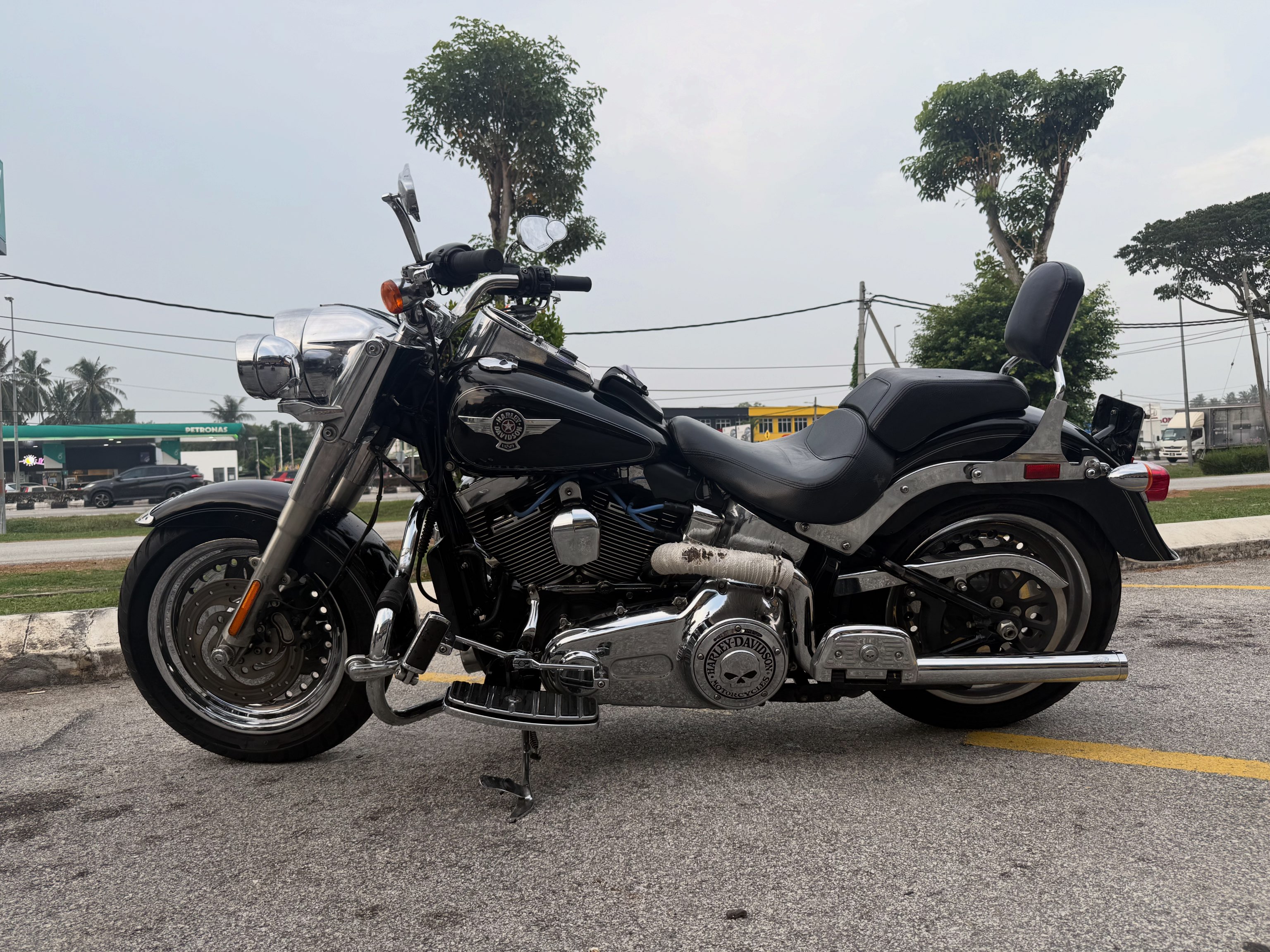 2015 Harley Davidson Softail Fat Boy 103 1700cc With Vance & Hines