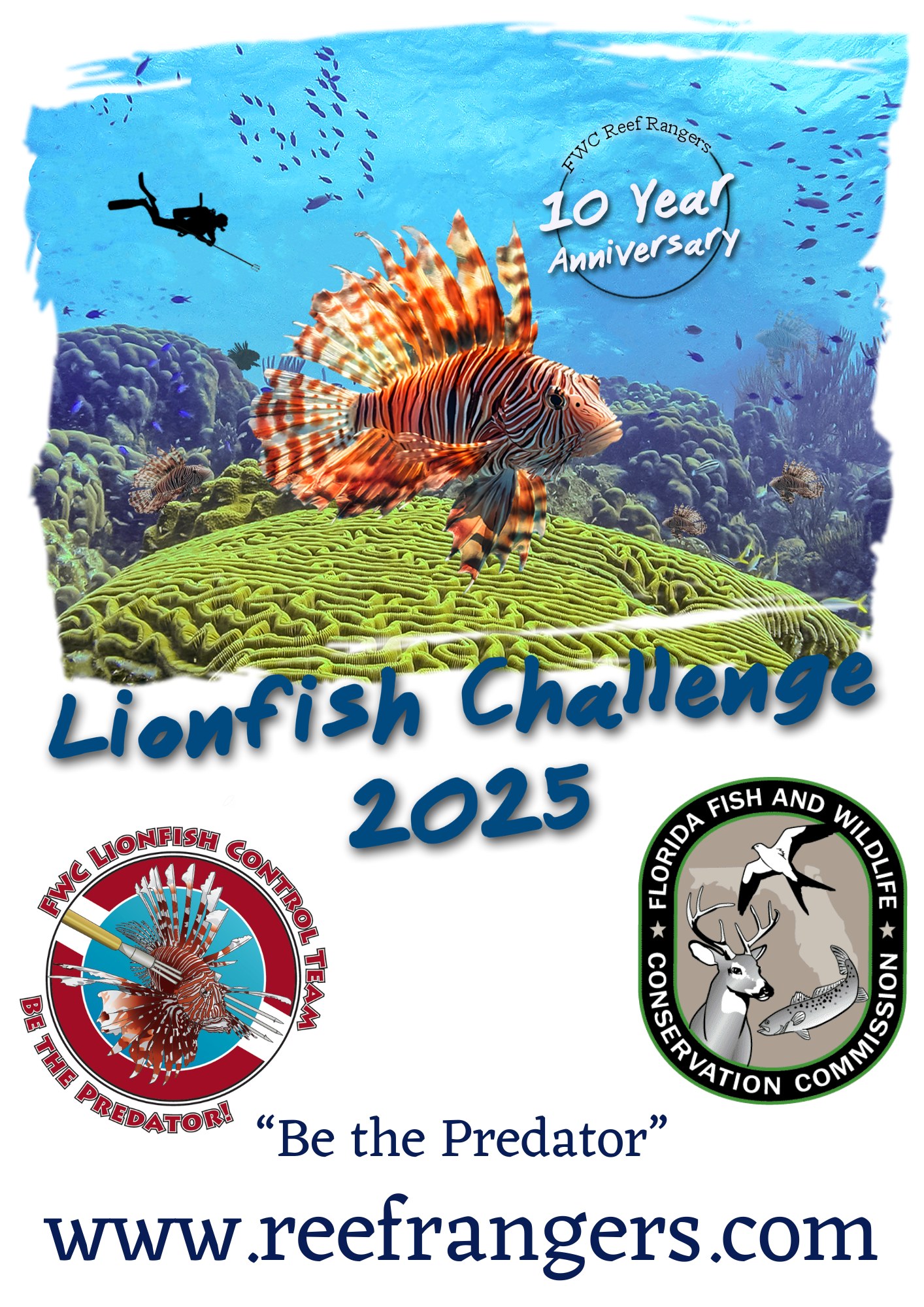 FWC - The 2025 FWC Lionfish Challenge officially kicks off tomorrow ...
