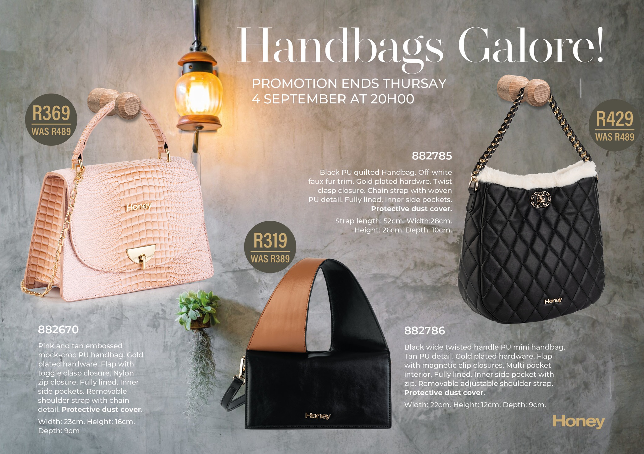 👜 Handbags Galore! From... - Honey Fashion Accessories | Facebook