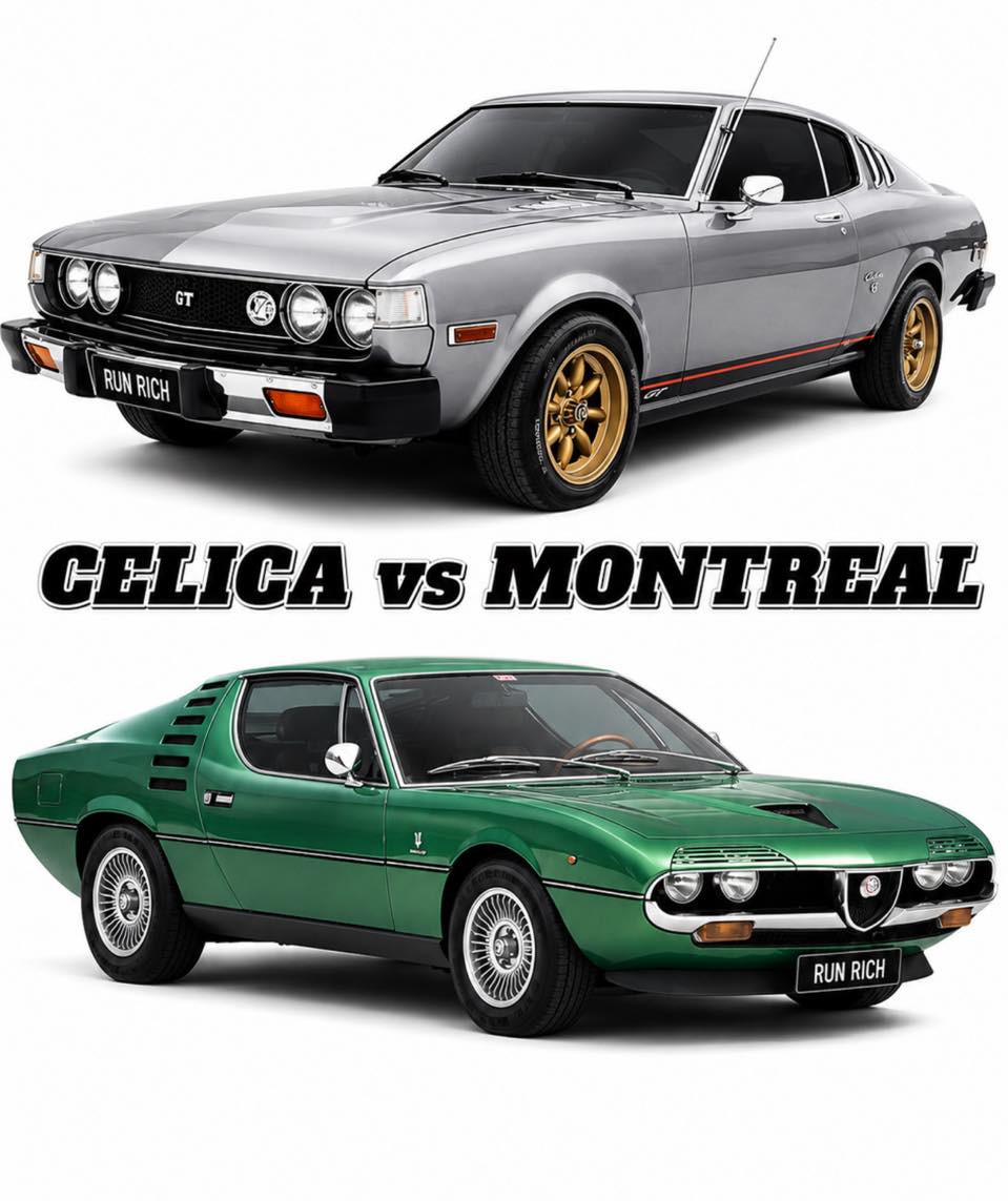 Making room for #7 Lamborghini Essenza and #14 Toyota Celica XX….