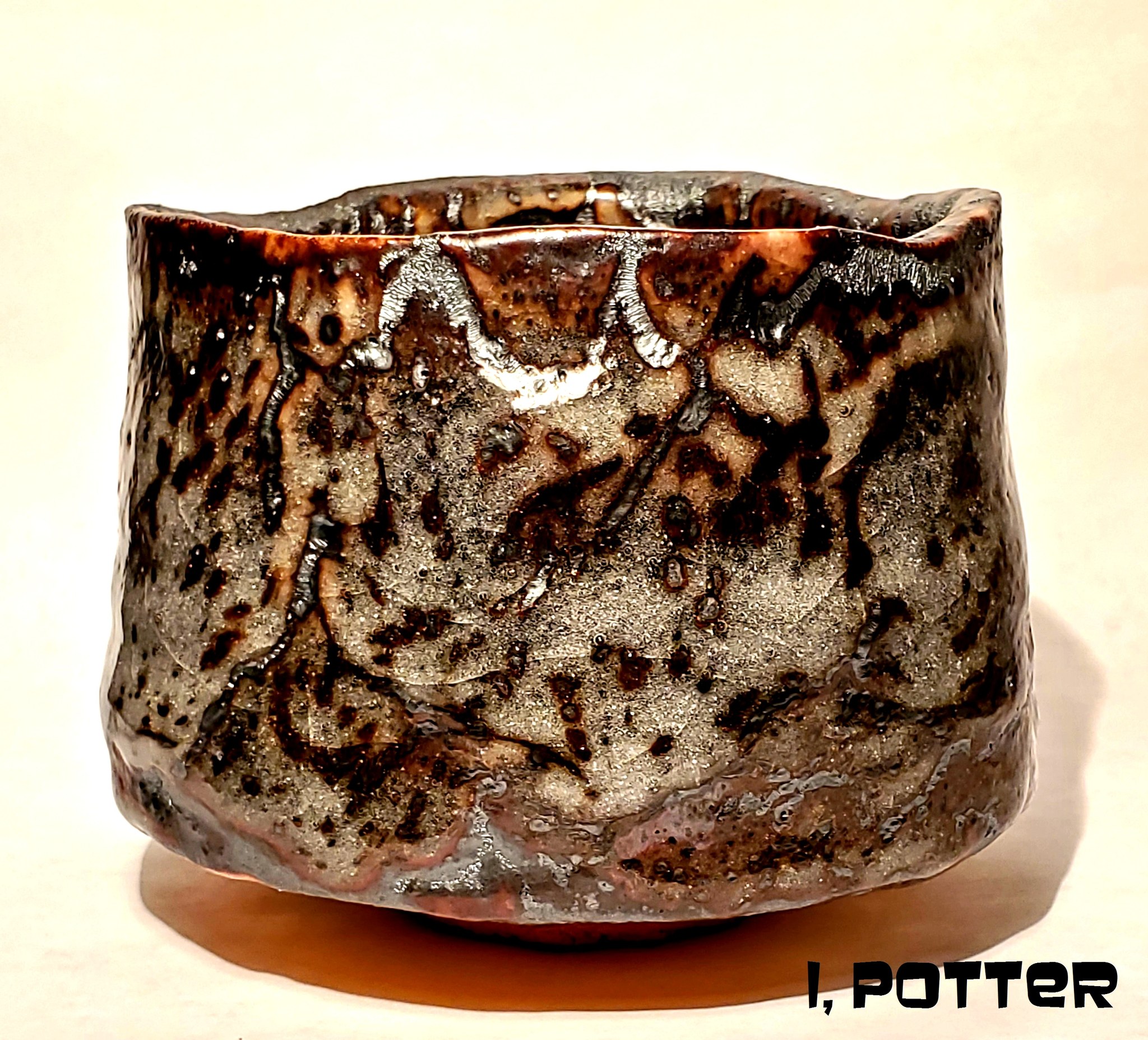織部扇面鉢 高内秀剛作品