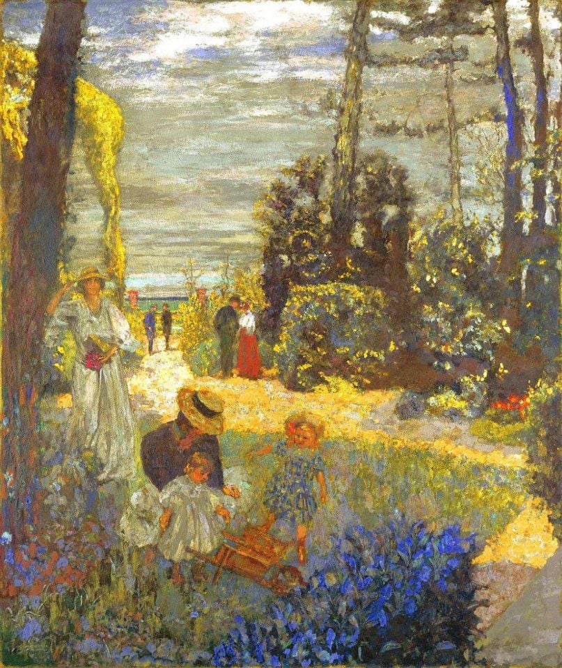 Entrance to the Garden ~ Édouard Vuillard