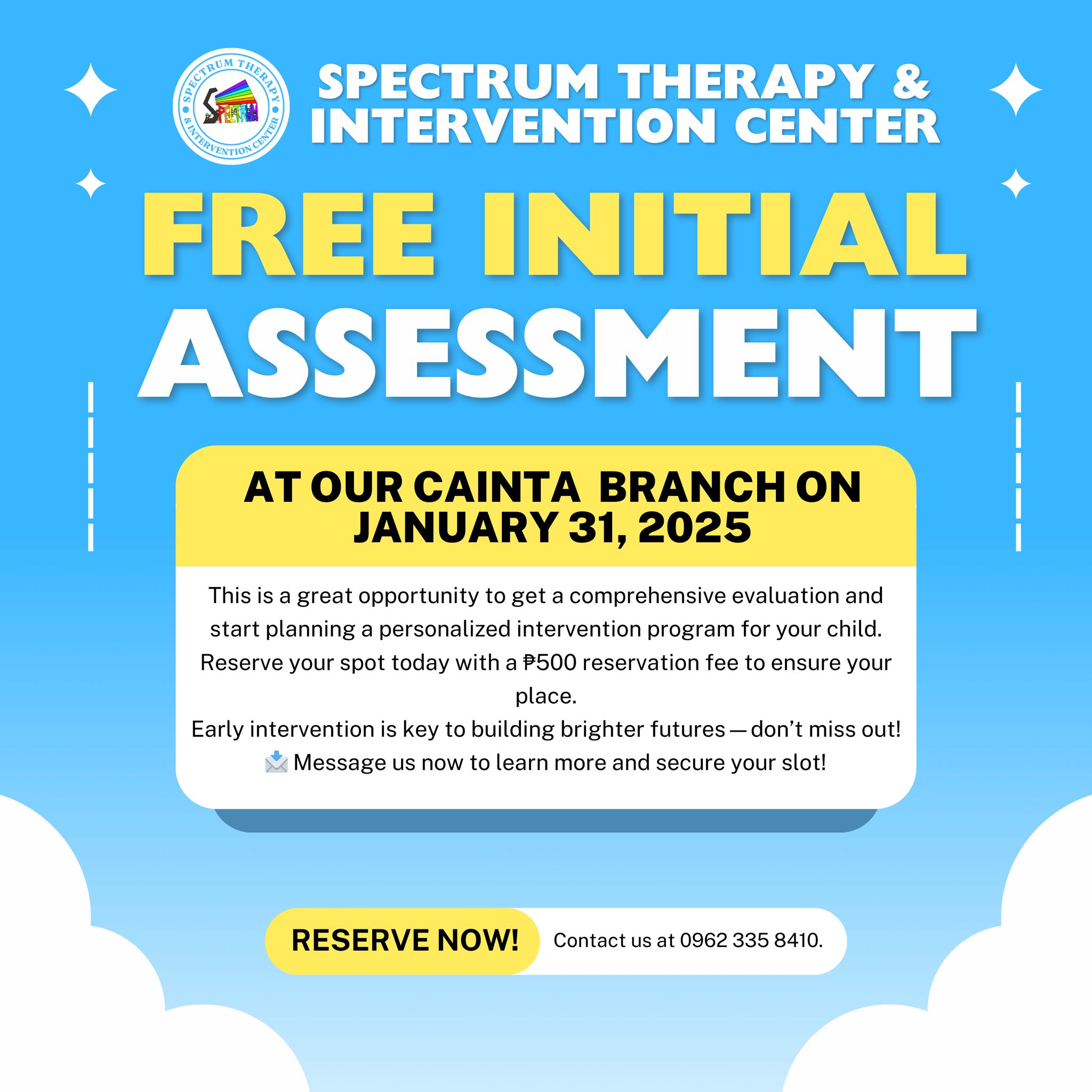 **Give Your Child the Right Start!**... - Spectrum Therapy | Facebook