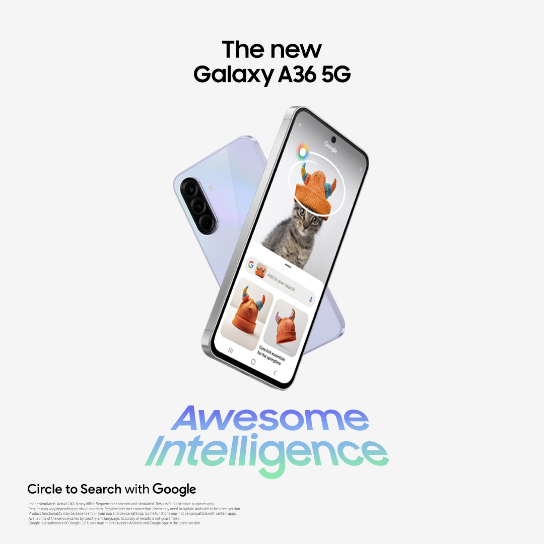 Samsung - Say hello to the new #GalaxyA36 5G. Experience Awesome ...