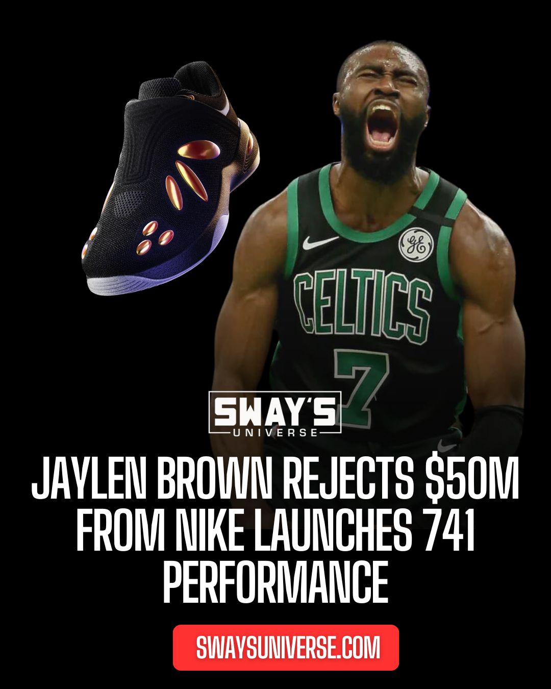 Jaylen Brown's 741 Performance introduces two new Rover colorways