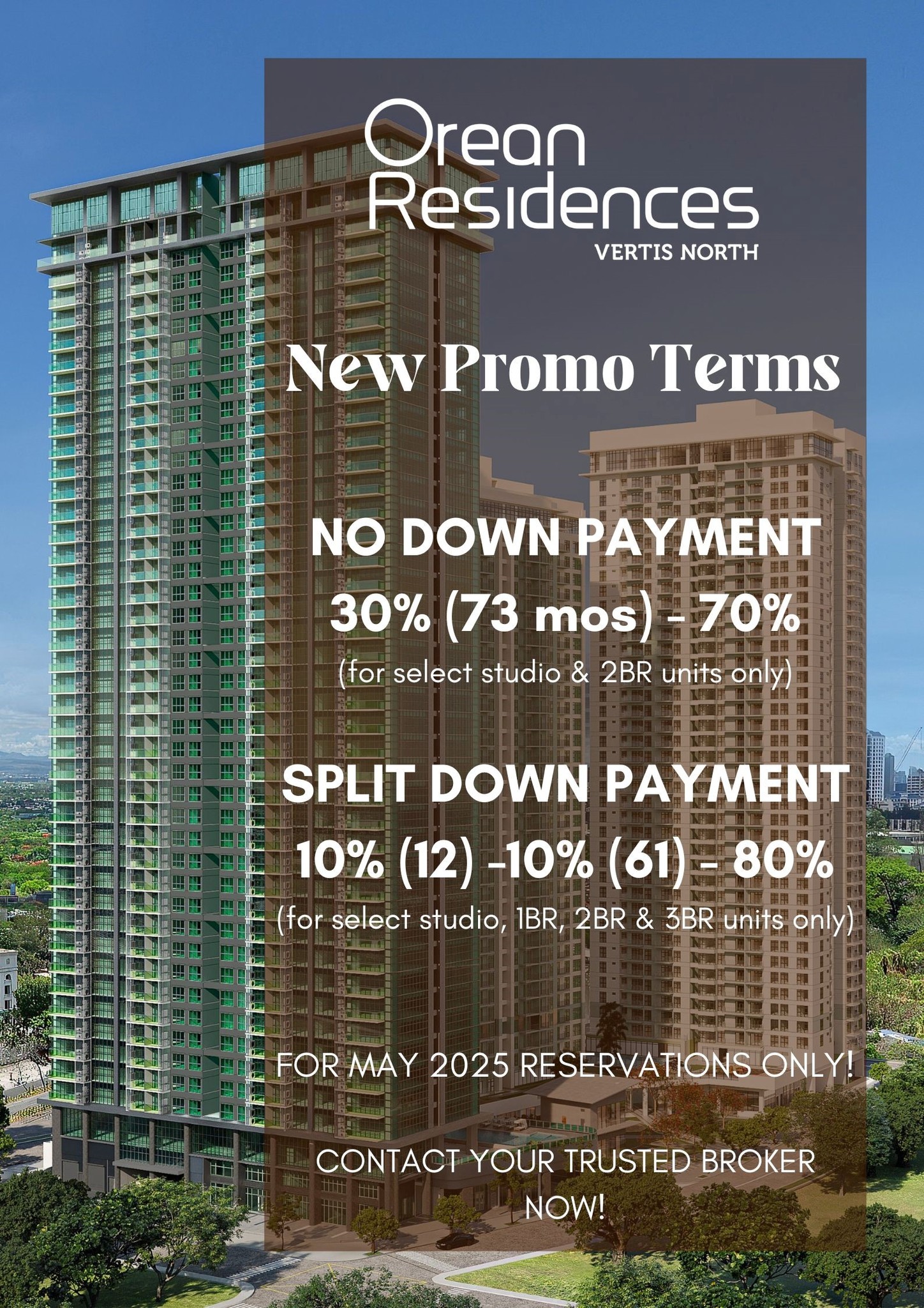 EXCLUSIVE MAY 2025 OFFER – OREAN... - AyalaLand Hong Kong | Facebook