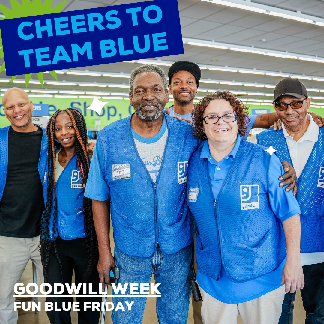 Goodwill - 💙 It’s Fun Blue Friday! 💙 Today we’re celebrating the ...