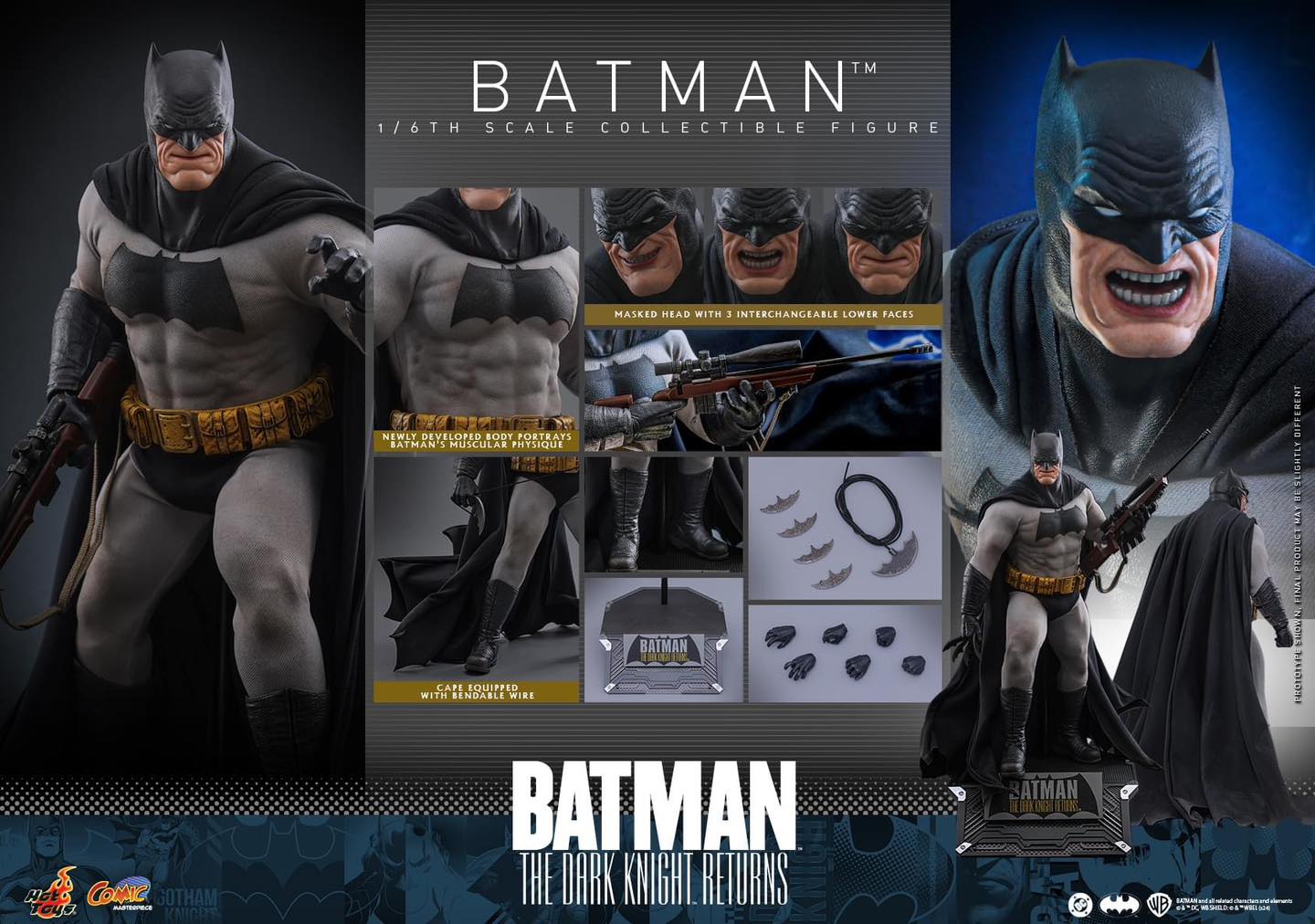 The Dark Knight Returns - Superman 1/6 Scale Figure by Hot Toys 
