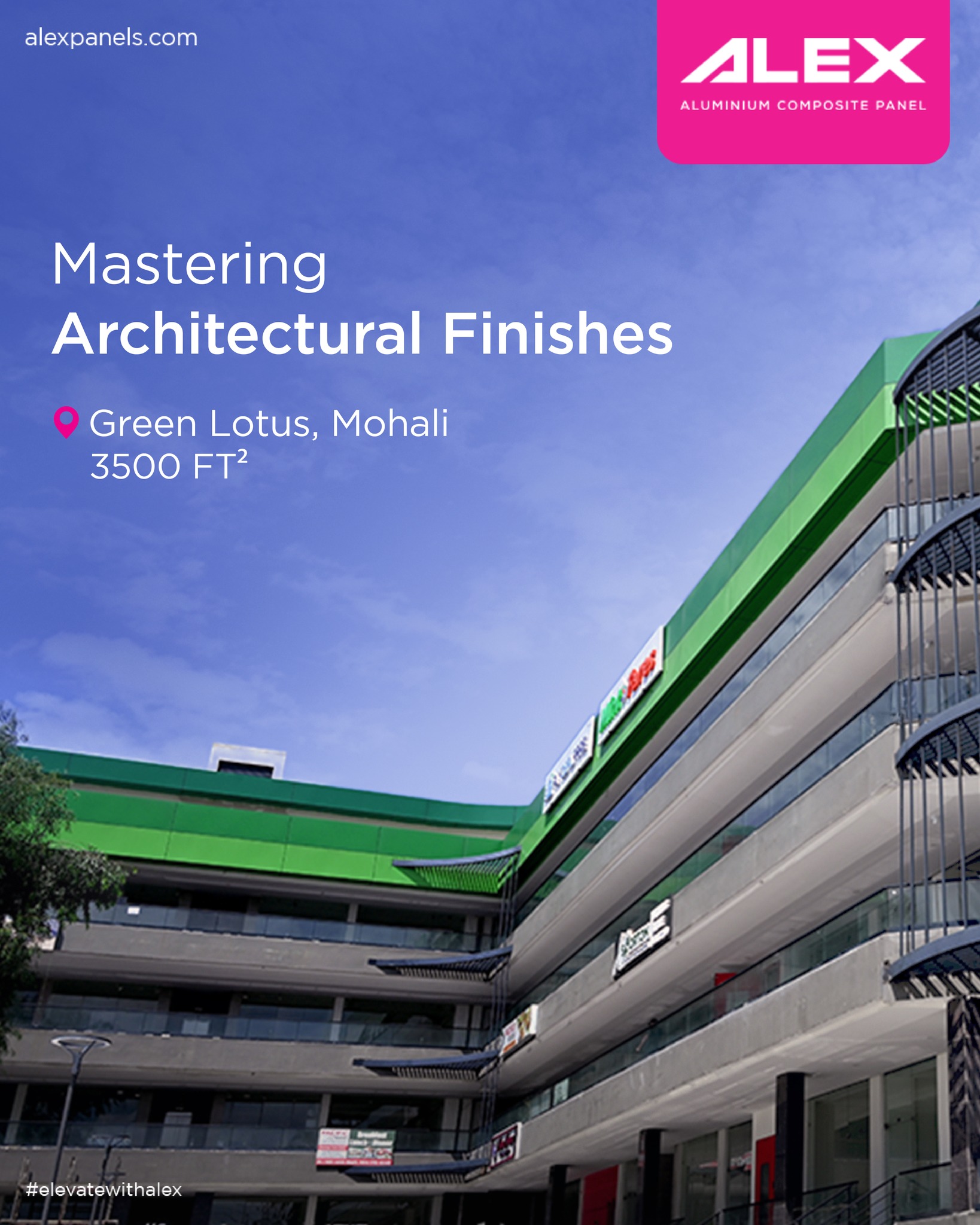Alex Panels - The Green Lotus of Mohali is now adorned... | Facebook