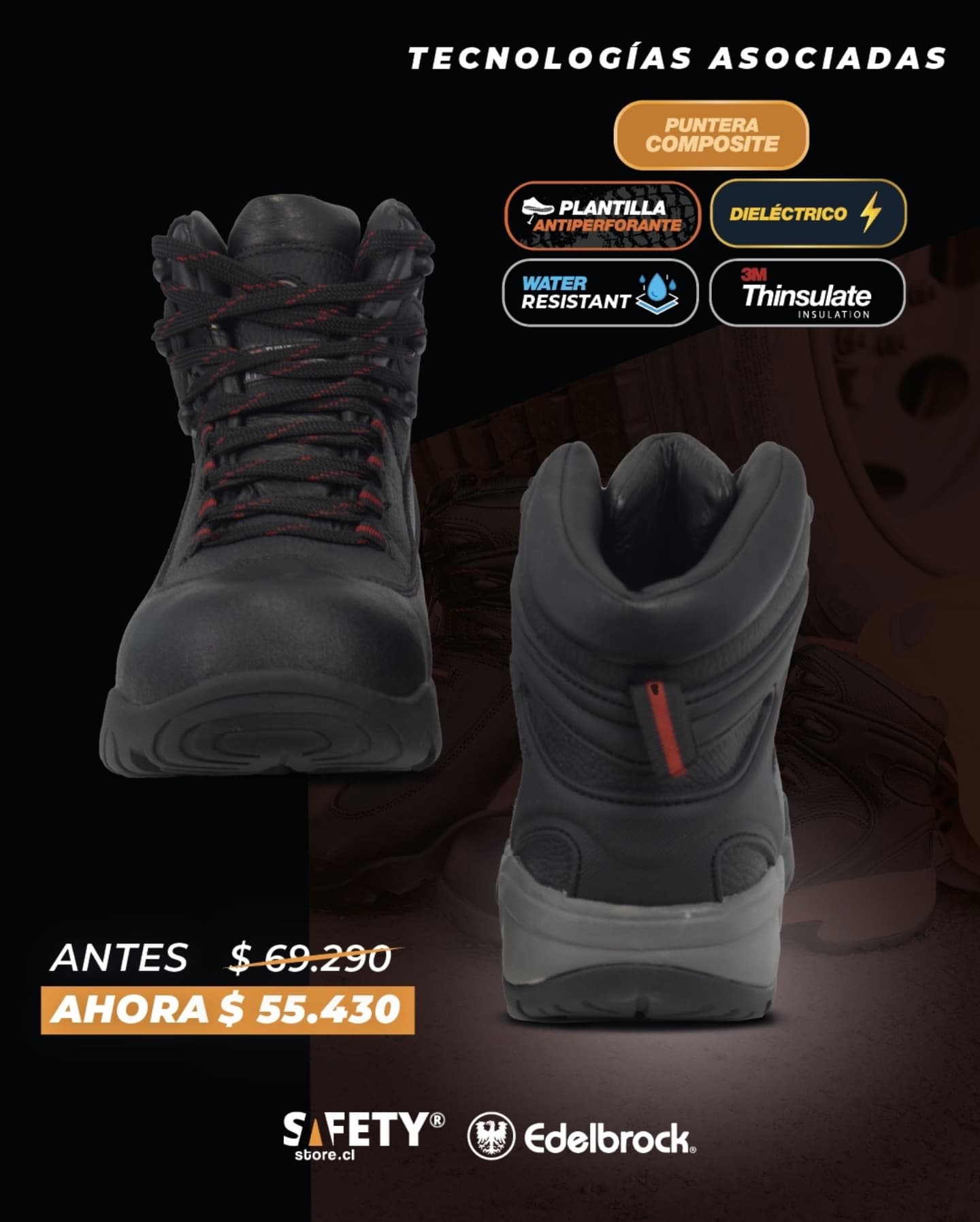 Safety Store - Conoce nuestra linea de Calzados de seguridad y las ...