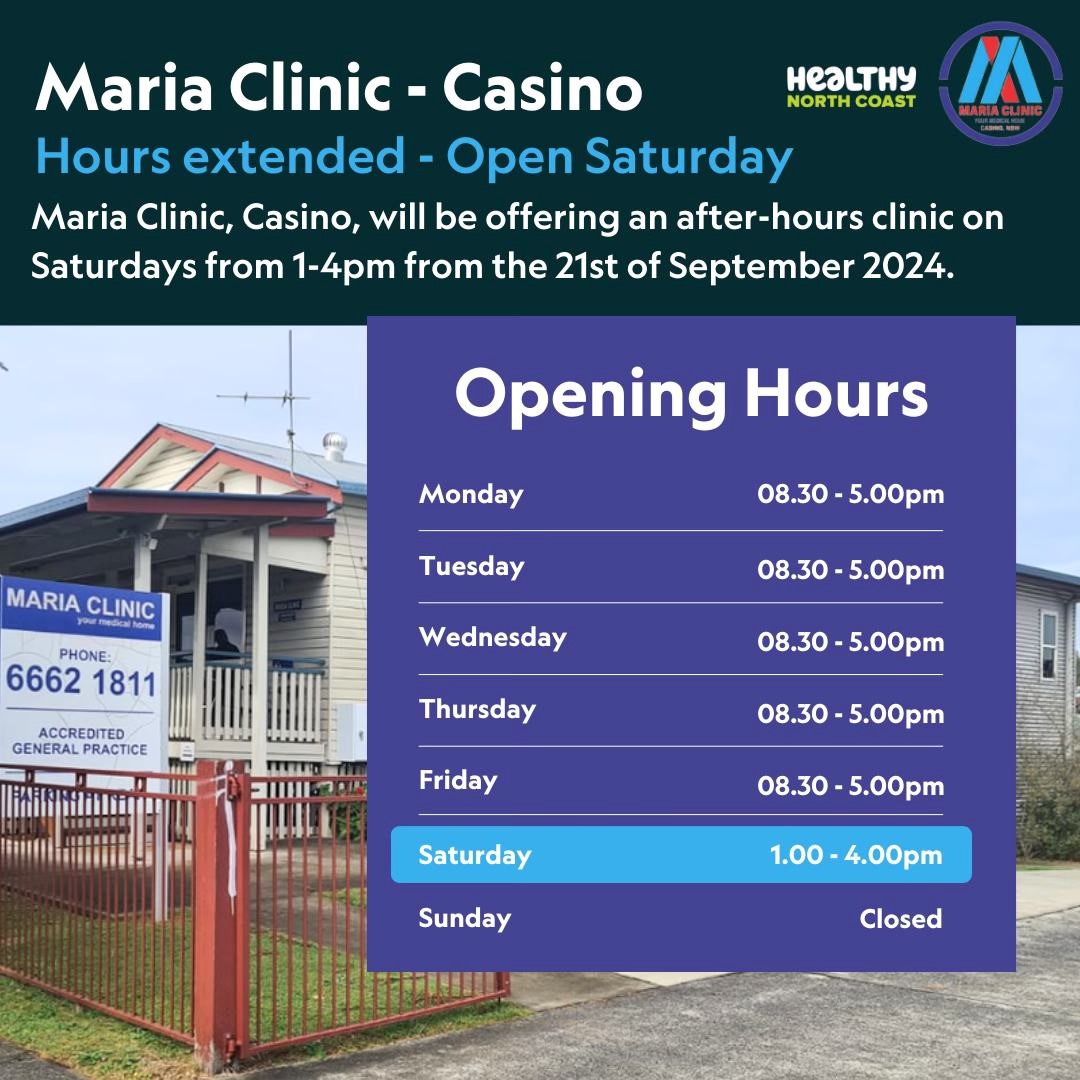 Maria Clinic | Casino NSW