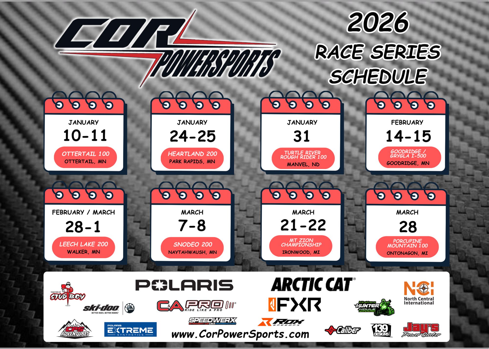 Cor PowerSports Race Series - ONLINE REGISTRATION IS NOW OPEN! https ...