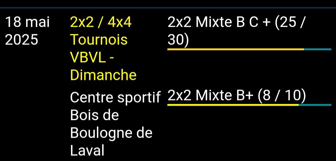 Volleyball - Tournoi 18 mai Quelques places encore 🏐⛱️🌞 Let's gooo ...