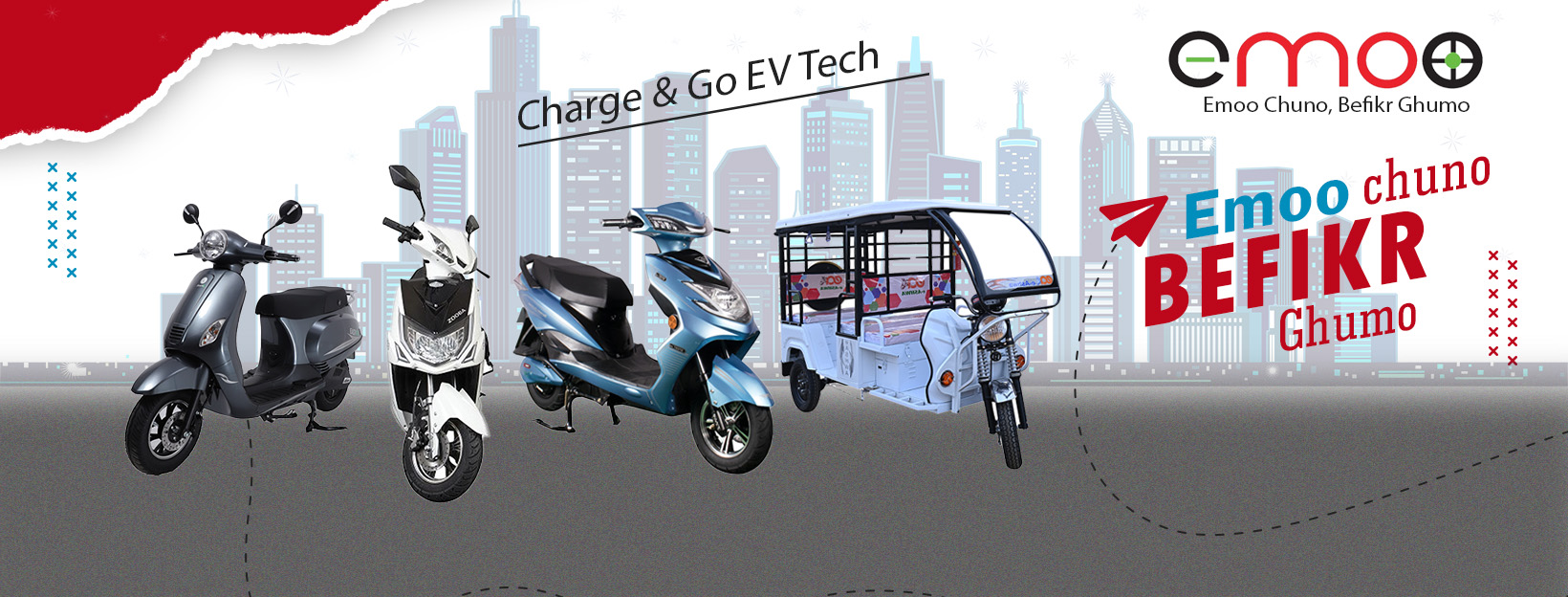 Emoo EV Showroom: Charge & Go EV Tech