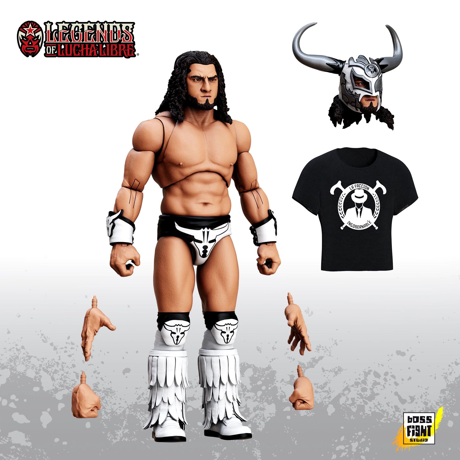 ドラゴンリー　Legends of Lucha Libre ボスファイト　WWE Legends of Lucha Libre Premium Wave 4 features Rush, Dralístico