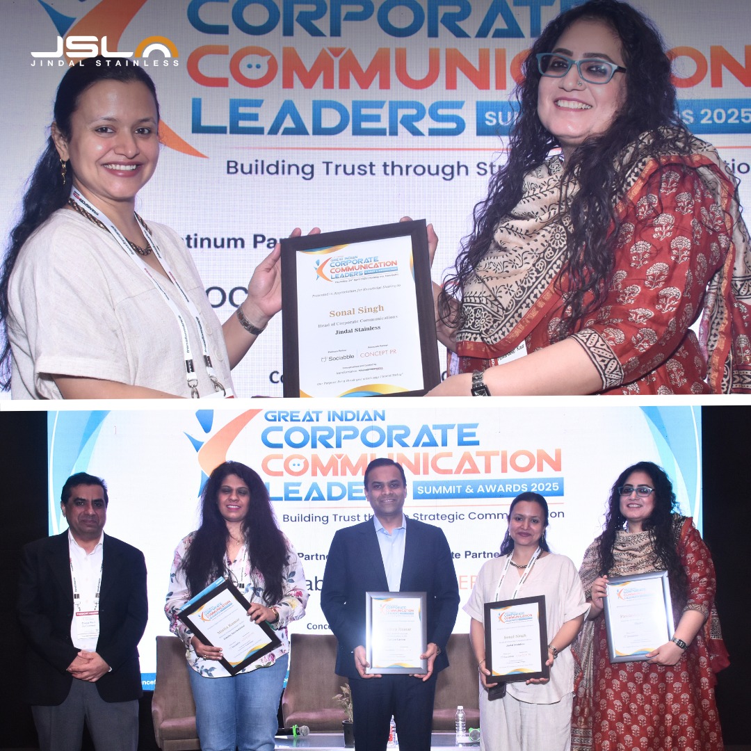 Jindal - Jindal Stainless is proud to share that our Head, Corporate ...