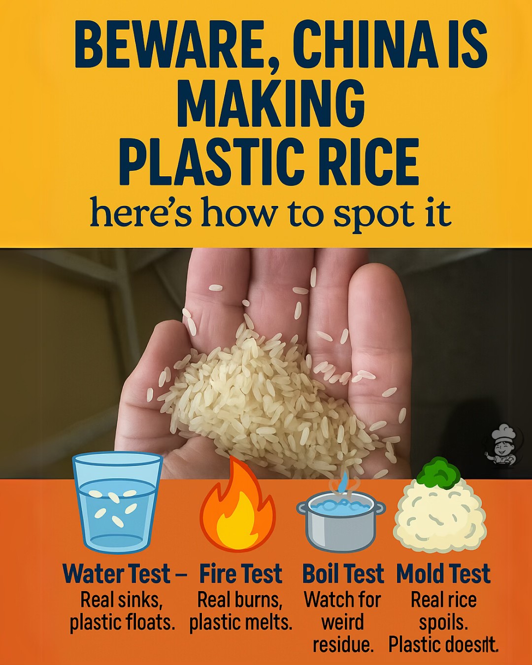 🍚 Could Your Rice Be Fake? Plastic... - Easy Family Recipes | Facebook