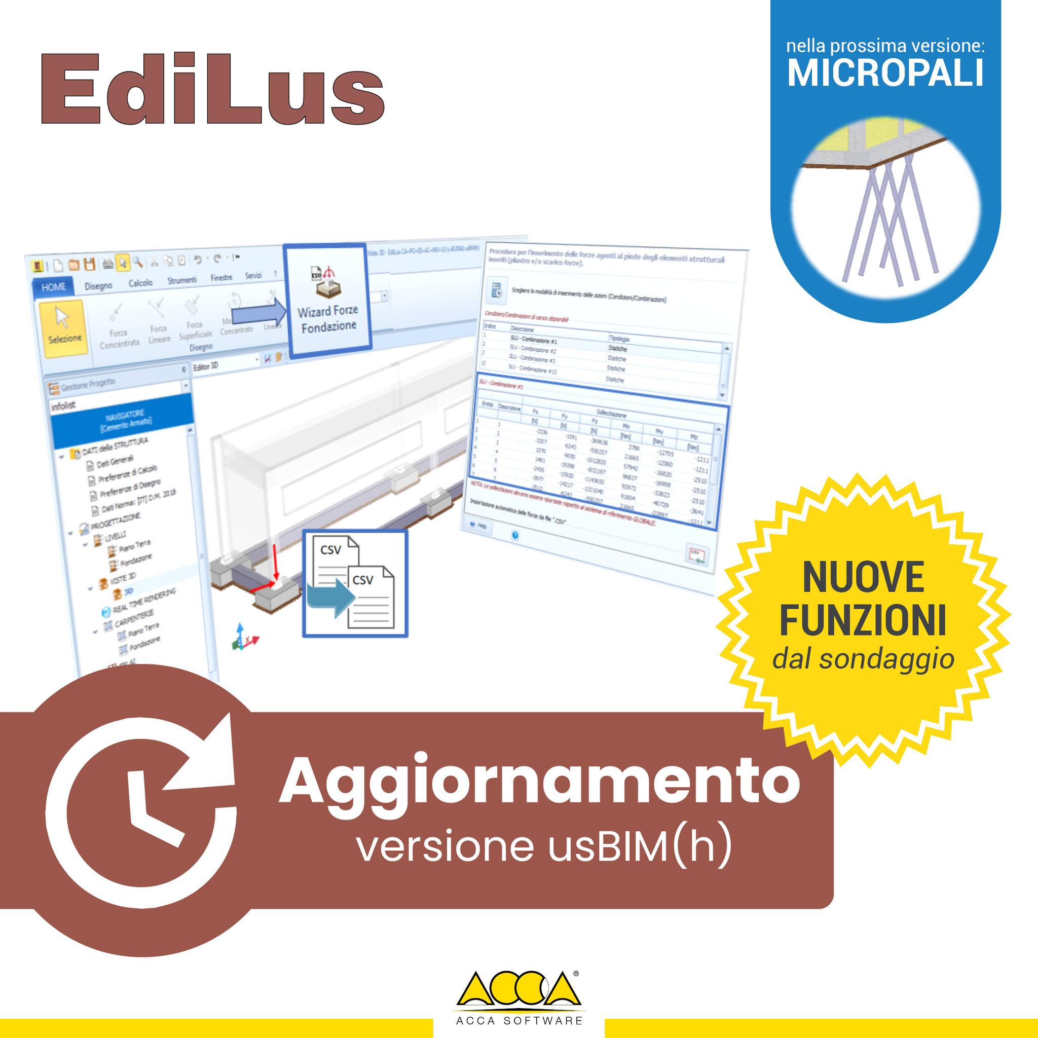 ACCA - 🆕 É disponibile la nuova release usBIM(h) di #EdiLus 🗳️ Tra le ...