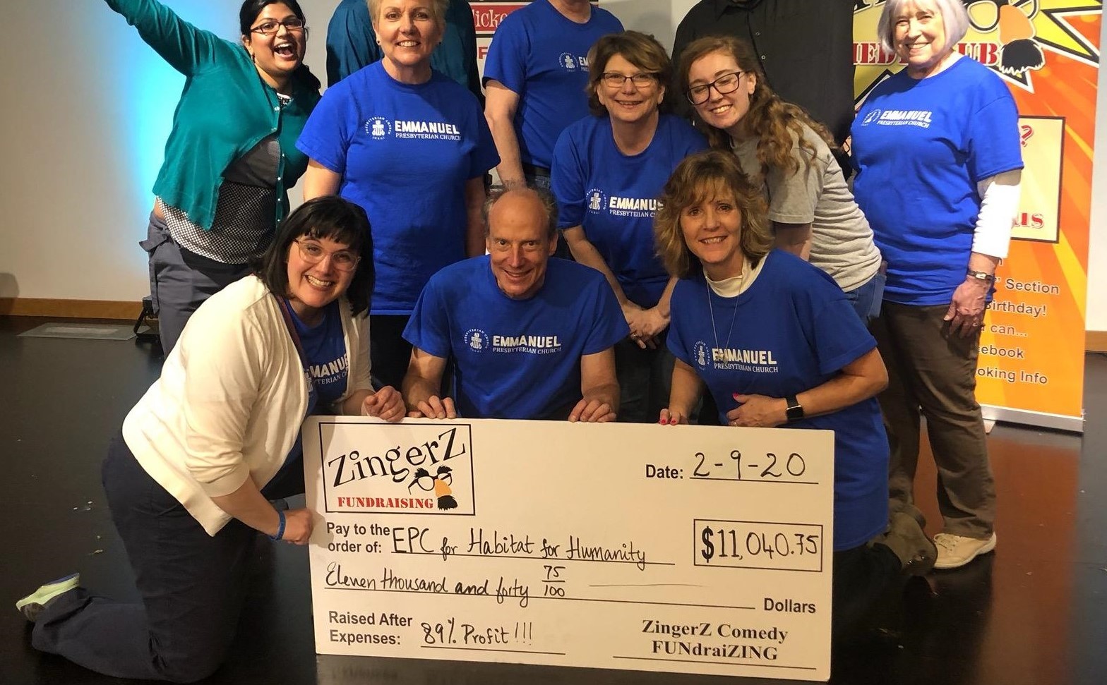 Congratulations to Emmanuel... - Zingerz Comedy FUNdraising