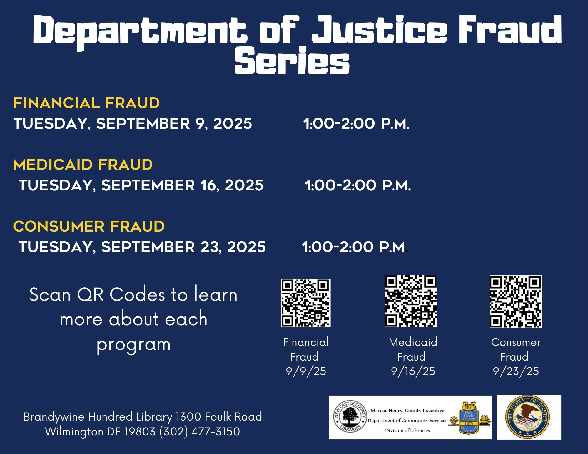 Brandywine - Learn how to protect yourself from scammers with the ...