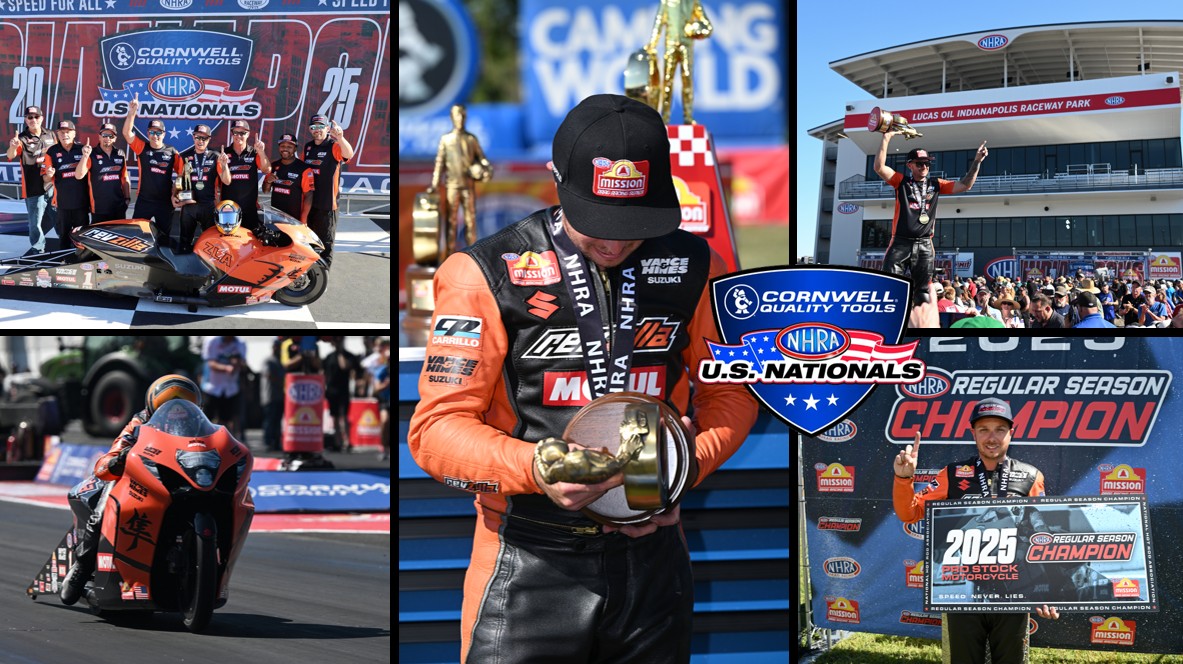 Racing - Pro Stock Motorcycle’s Gaige Herrera was again clutch when it ...