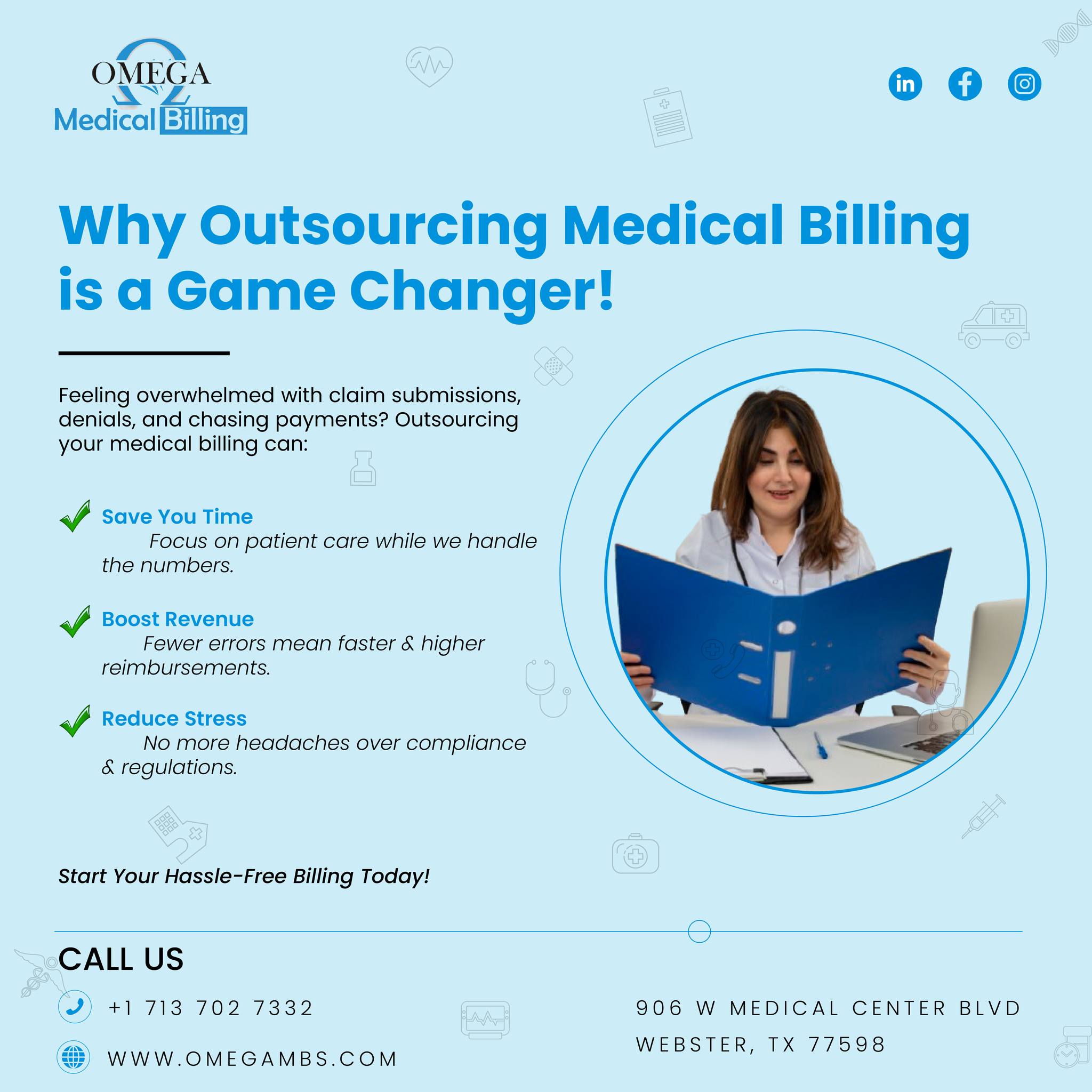 Omega Medical Billing Inc. | Webster TX