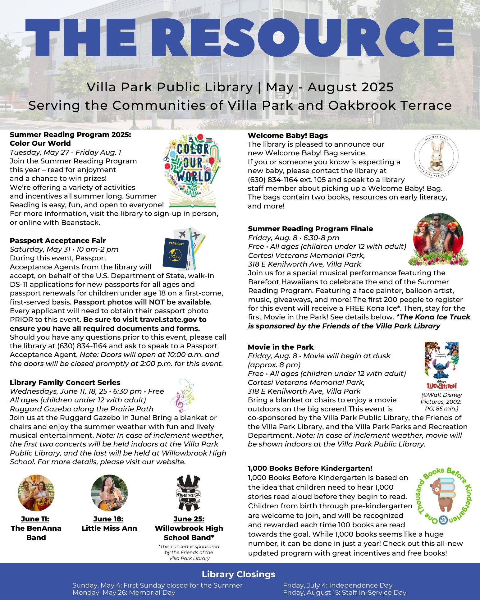 Villa - Our May-August issue of The Resource is here! Visit https://www ...