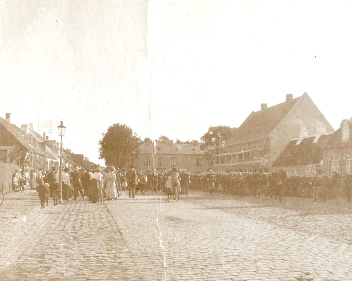 Præstø Lokalhistoriske Arkiv - Genforeningstræet i Hollænderskoven ved ...