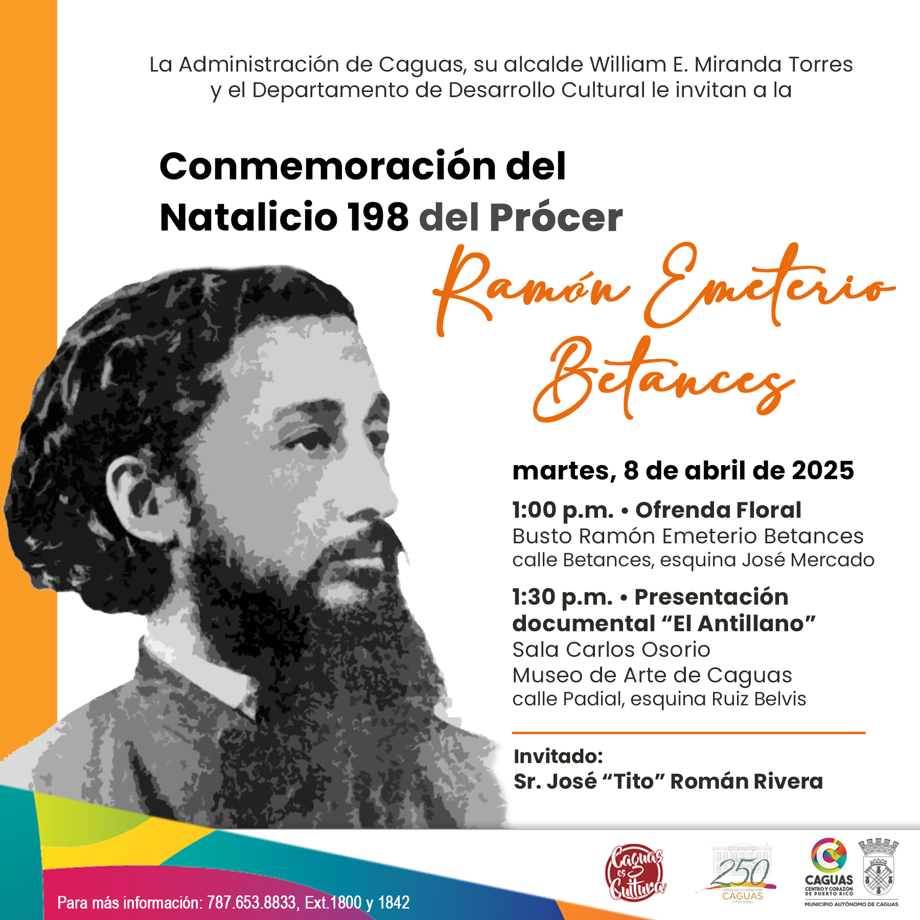 Visita - ¡Te invitamos a honrar la vida y legado del prócer ...