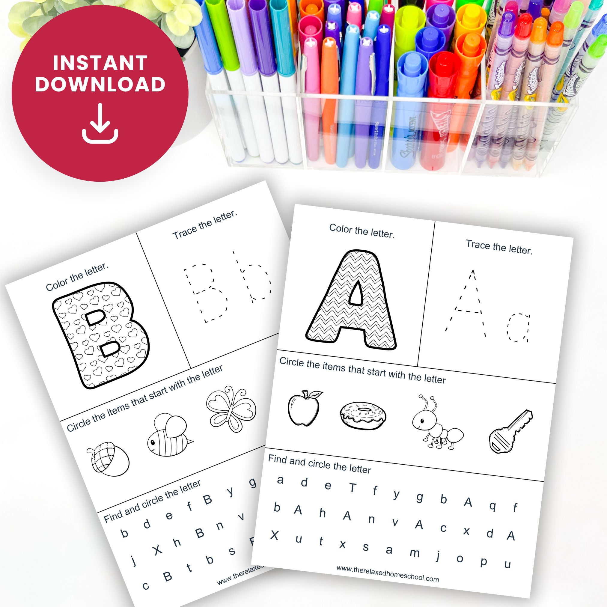 The Brilliant Homeschool - 🤩Comment LETTERS1 for your FREE ABC Workbook ...