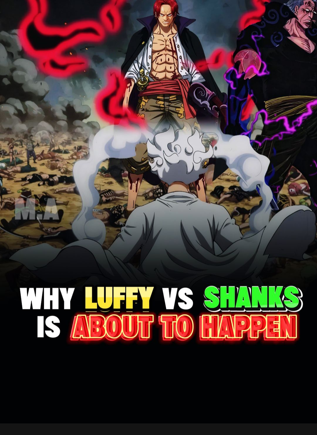 M.A - Luffy Plans To Surpass Shanks Luffy and Shanks are... | Facebook