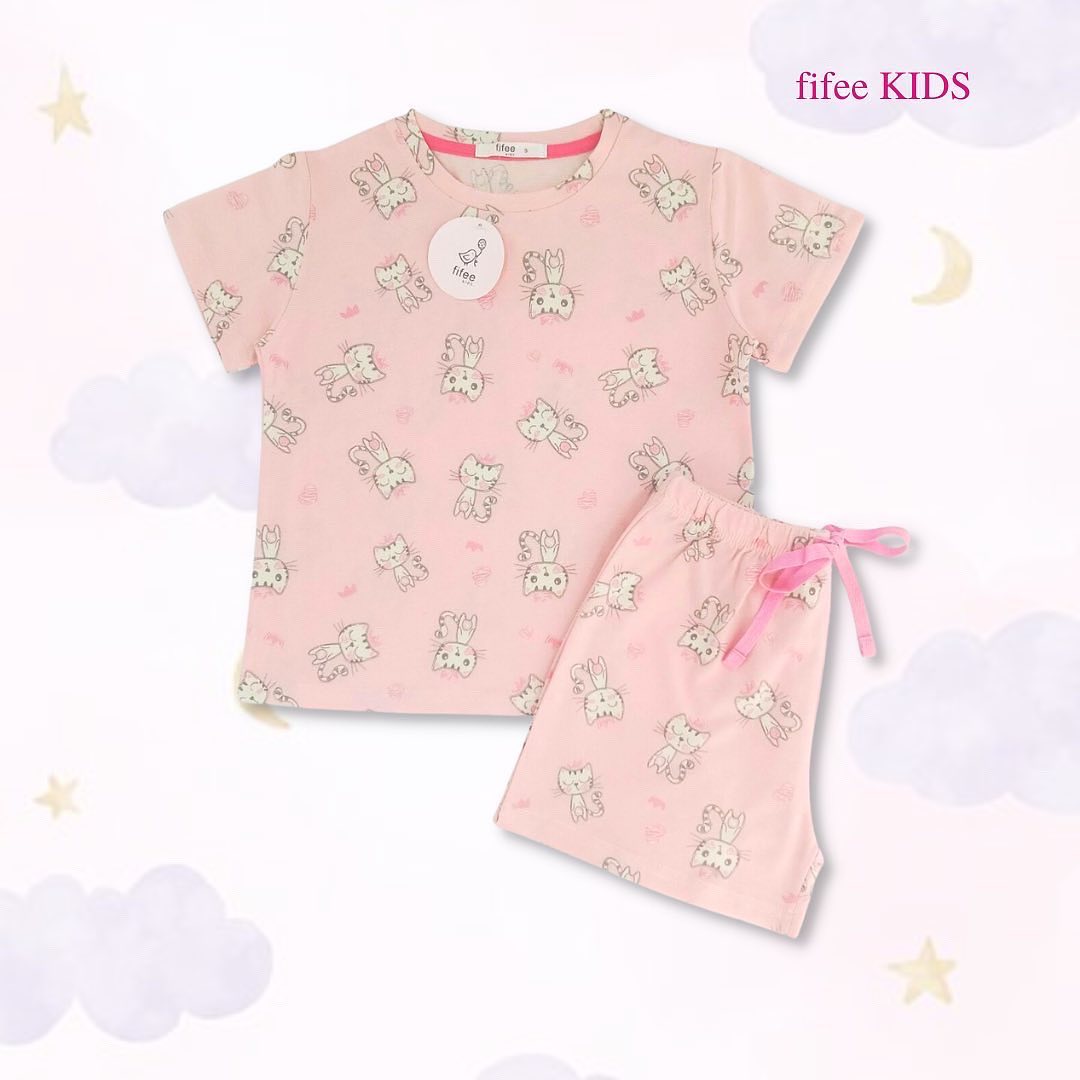fifee - Kids Ashley Sleepwear and Loungewear Set Item...