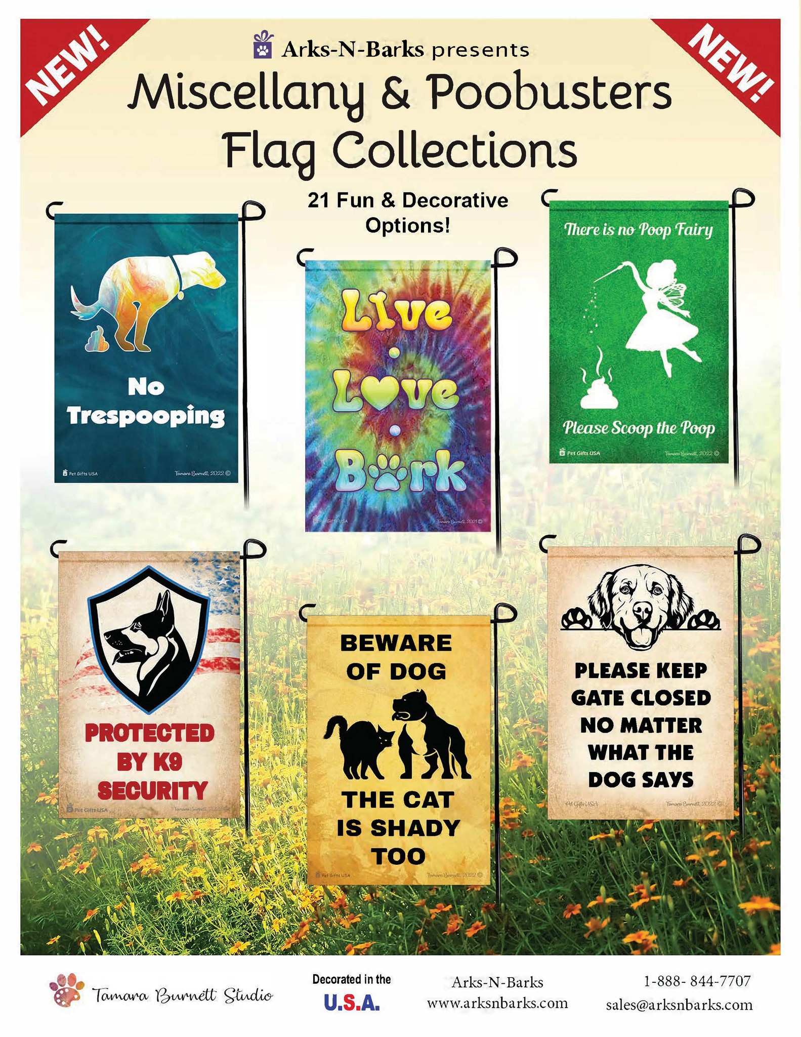 Arks-N-Barks - New POOBUSTERS and MISCELLANY Garden Flag... | Facebook