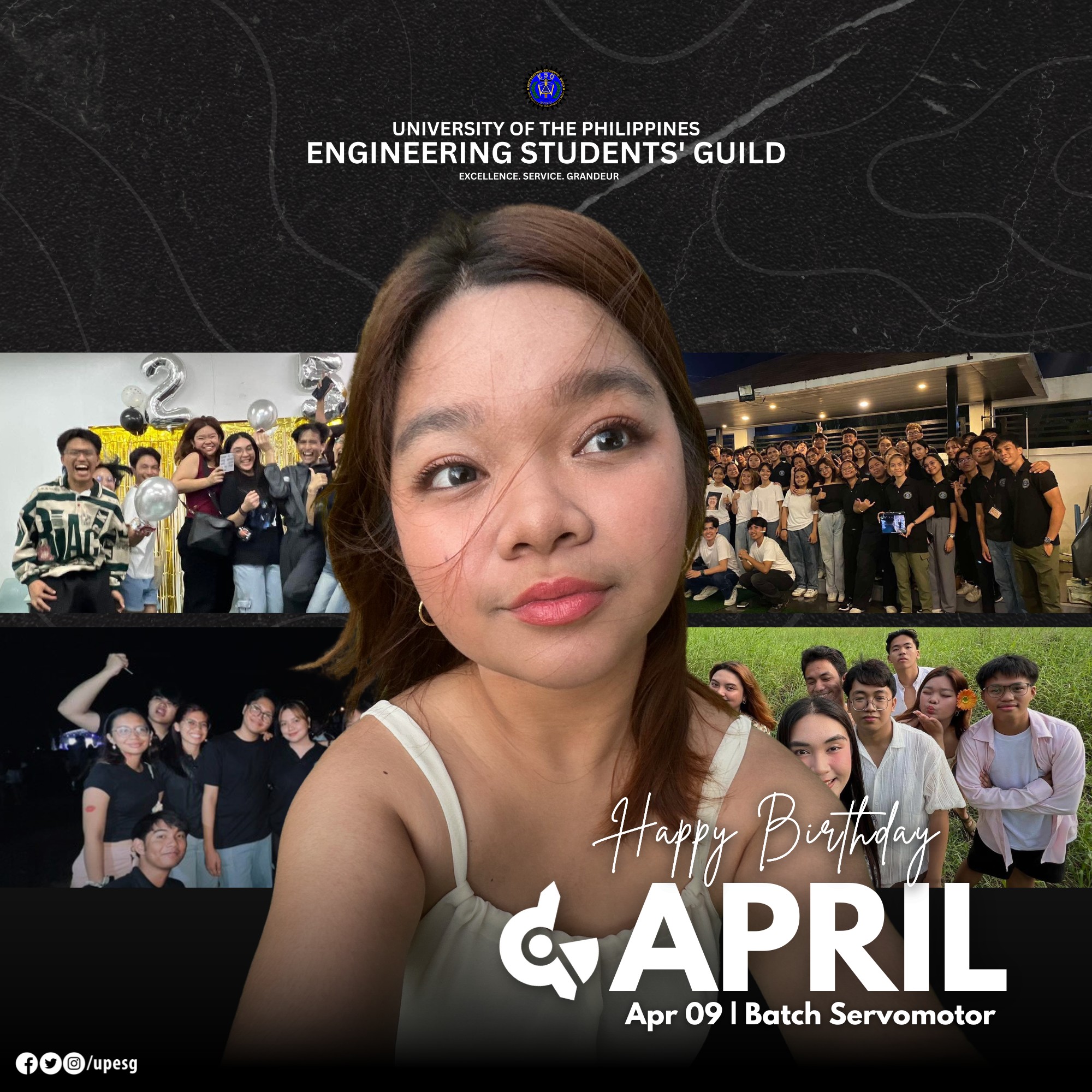 UP - April showers bring birthday flowers! 🌸🌷🌺 UPESG wishes you the ...