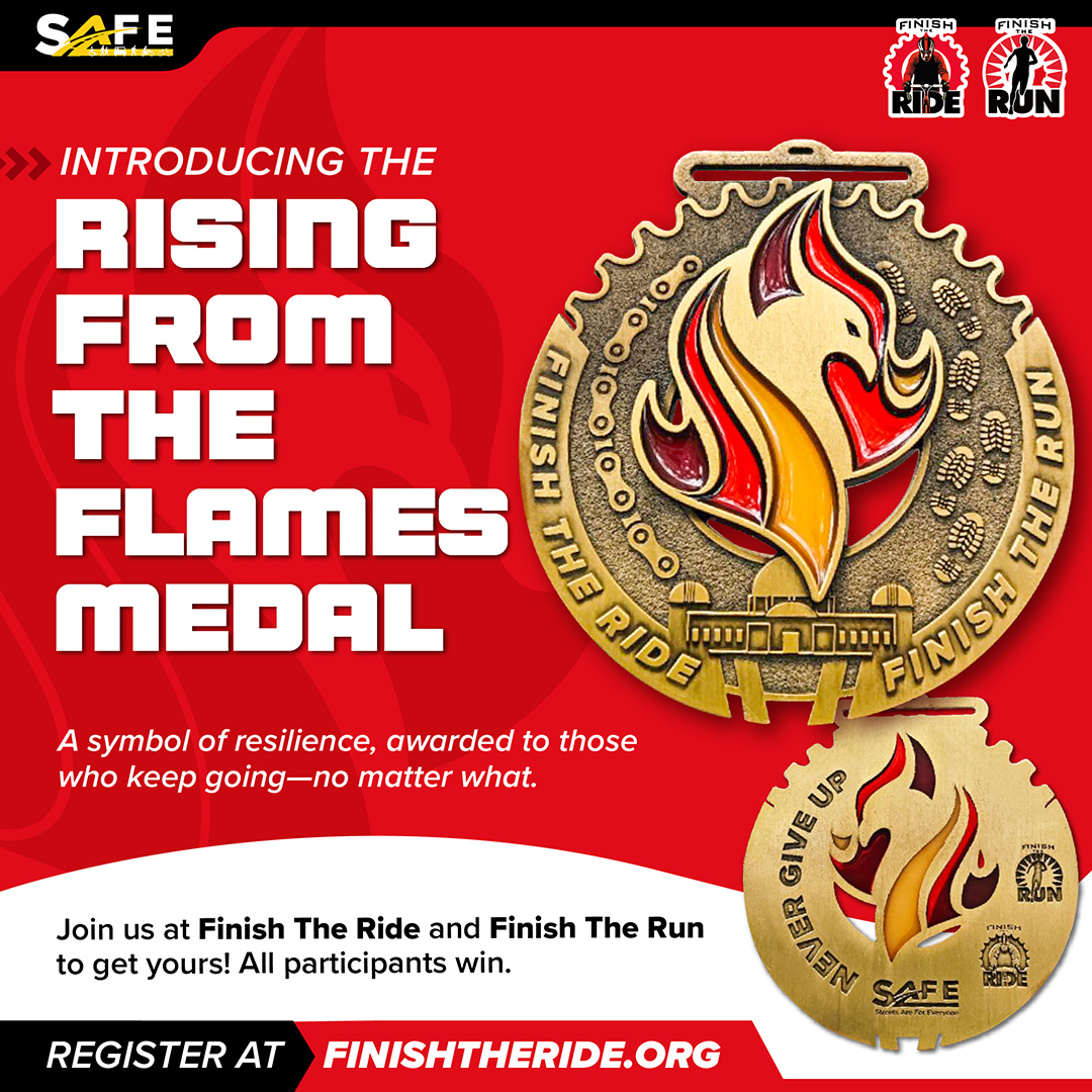 Finish - 🔥 Introducing the Rising from the Flames Medal 🔥 This isn’t ...