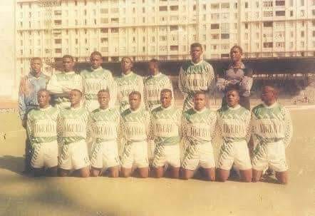 THE 1993 WORLD CHAMPIONS. The Nigeria Golden Eaglets that won the