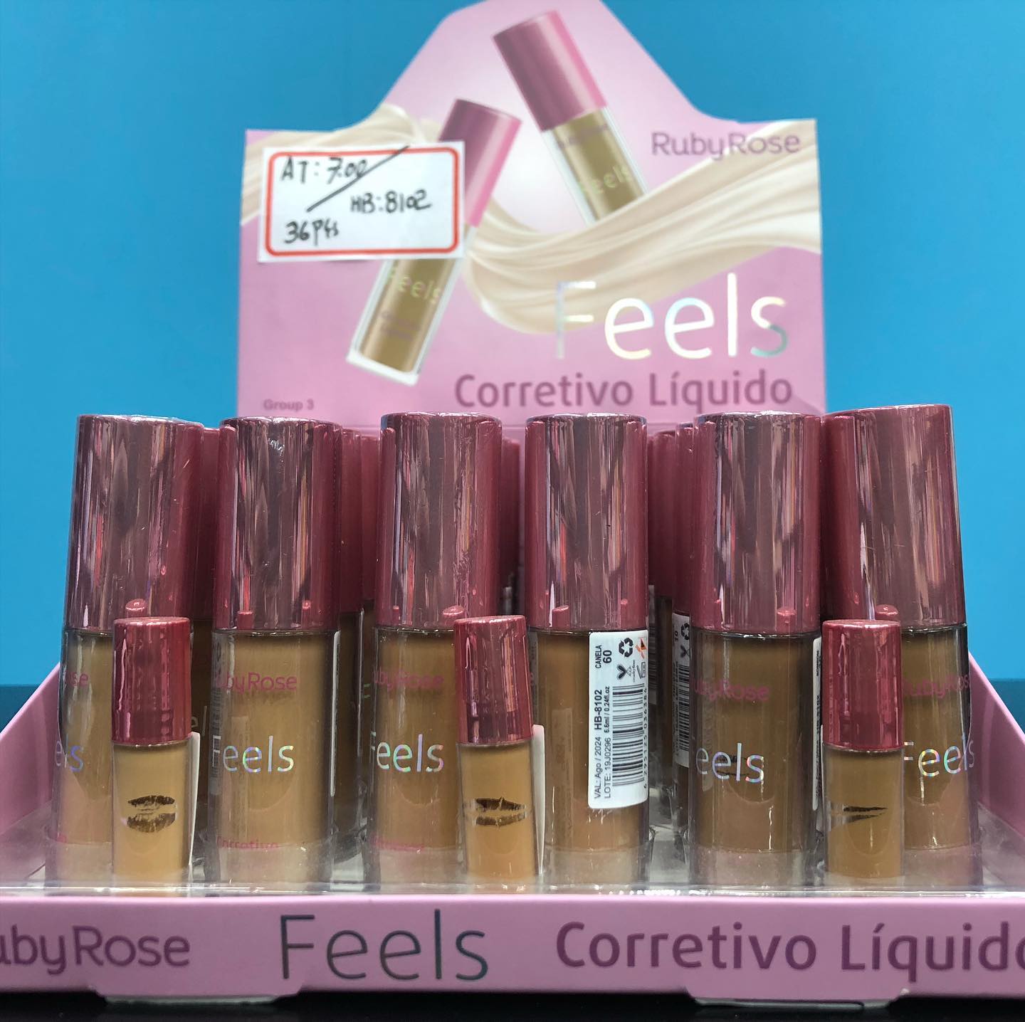 Lef_maquiagens - Ruby Rose Corretivo líquido Feels.HB-8102... | Facebook