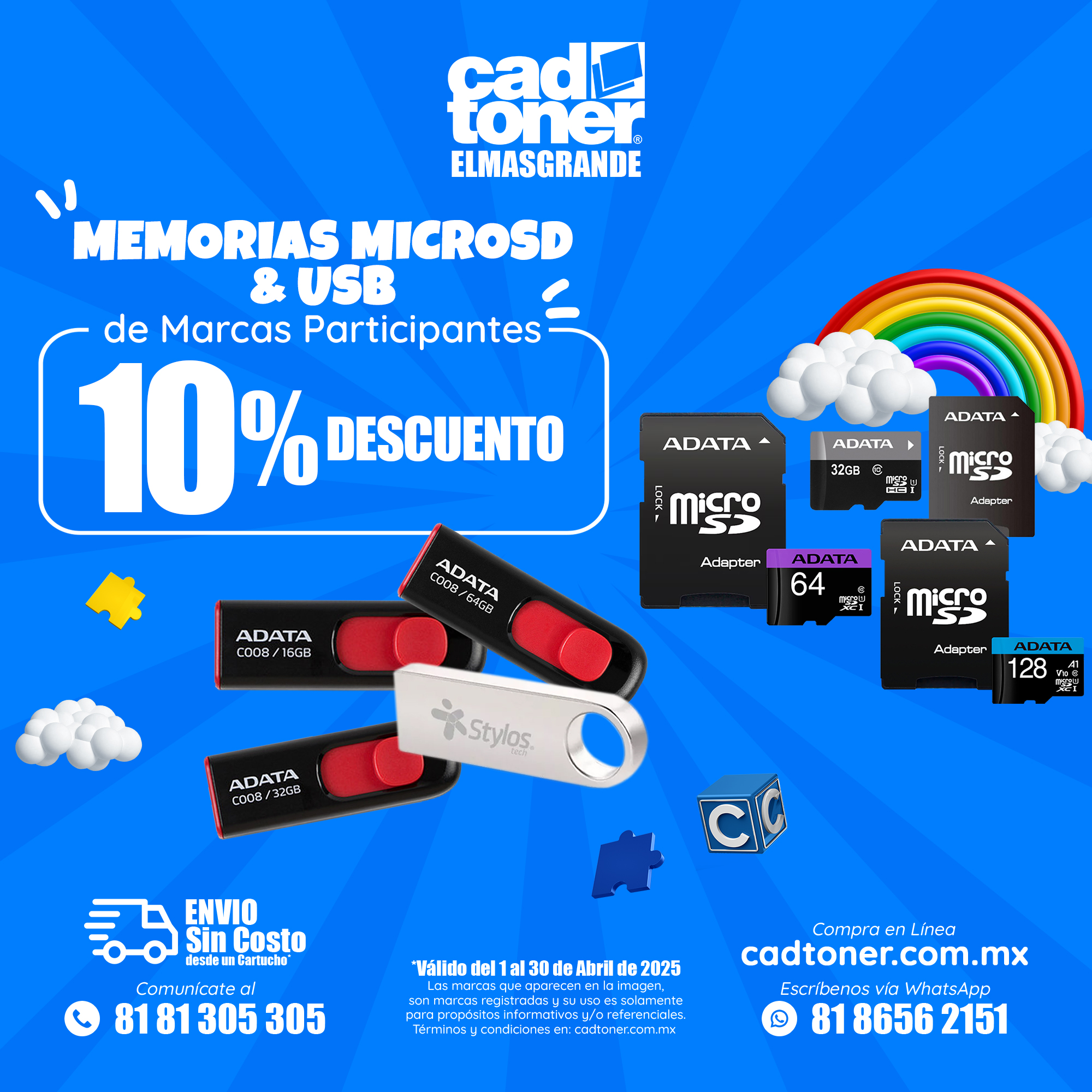 CadToner - No te quede sin almacenar tus datos importantes 🤓 Encuentra ...