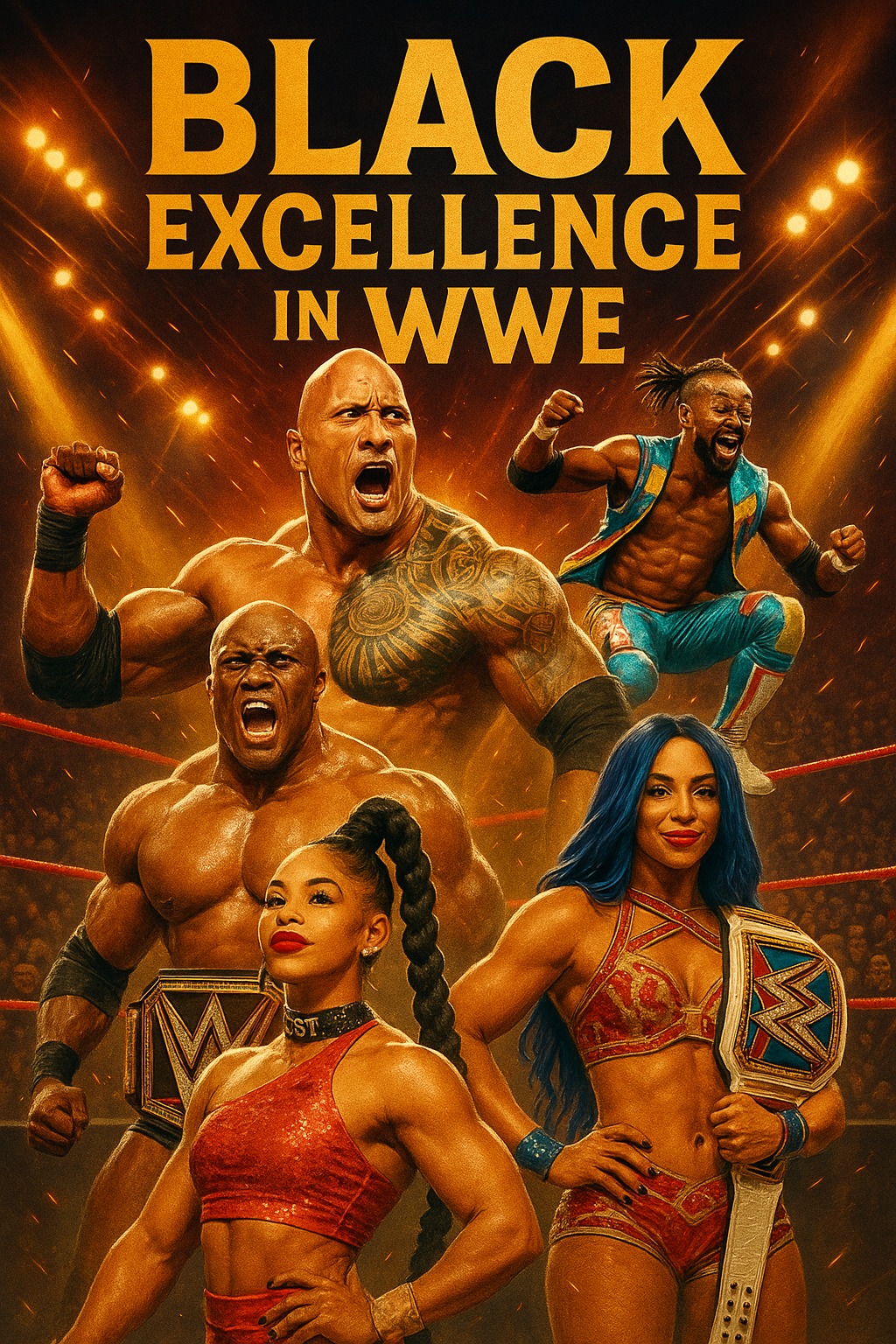 Wrestling - Black Excellence in WWE, showcasing icons who redefined the ...