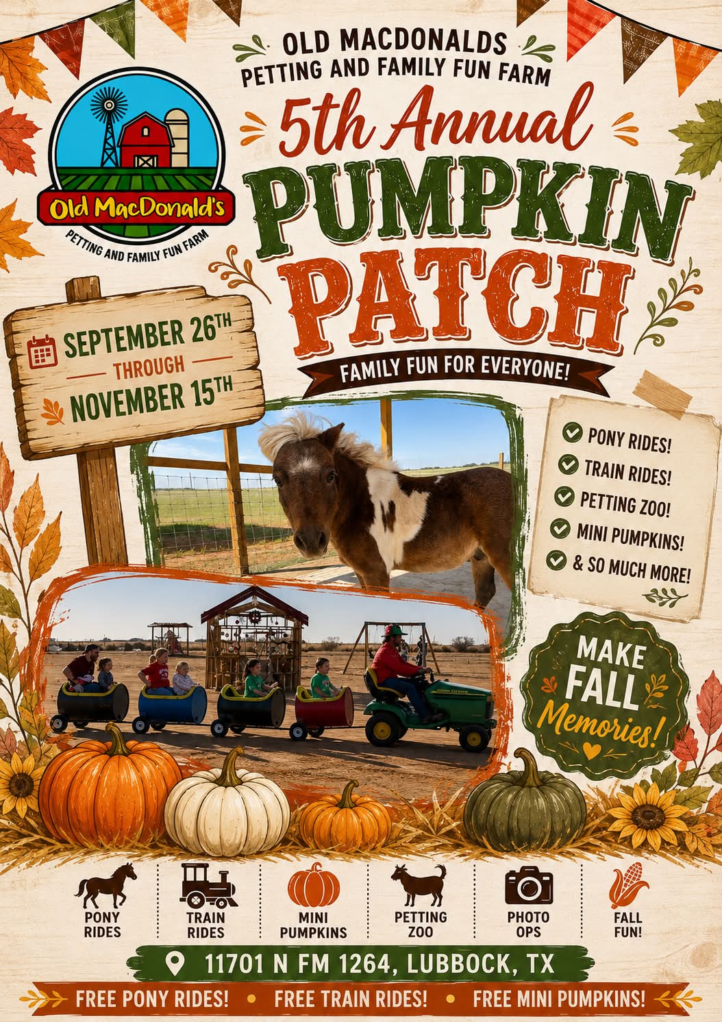 Old MacDonalds Petting and Family Fun Farm | Lubbock TX