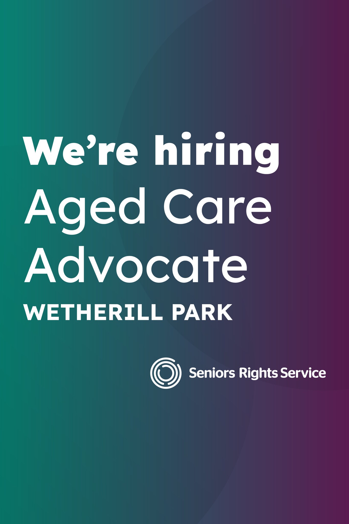 Seniors Rights Service | Sydney NSW