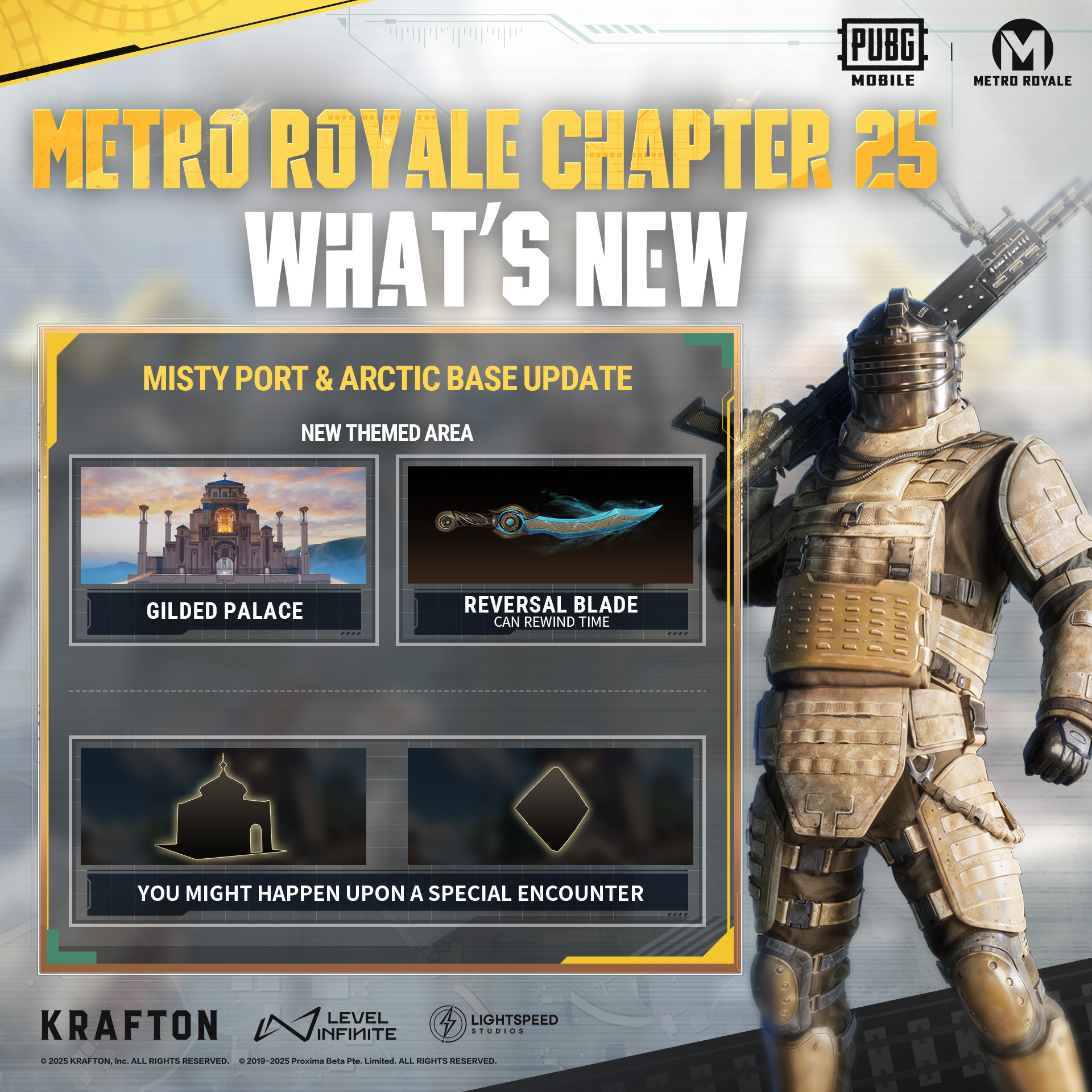 PUBG MOBILE - Discover what's new in Metro Royale Chapter... | Facebook