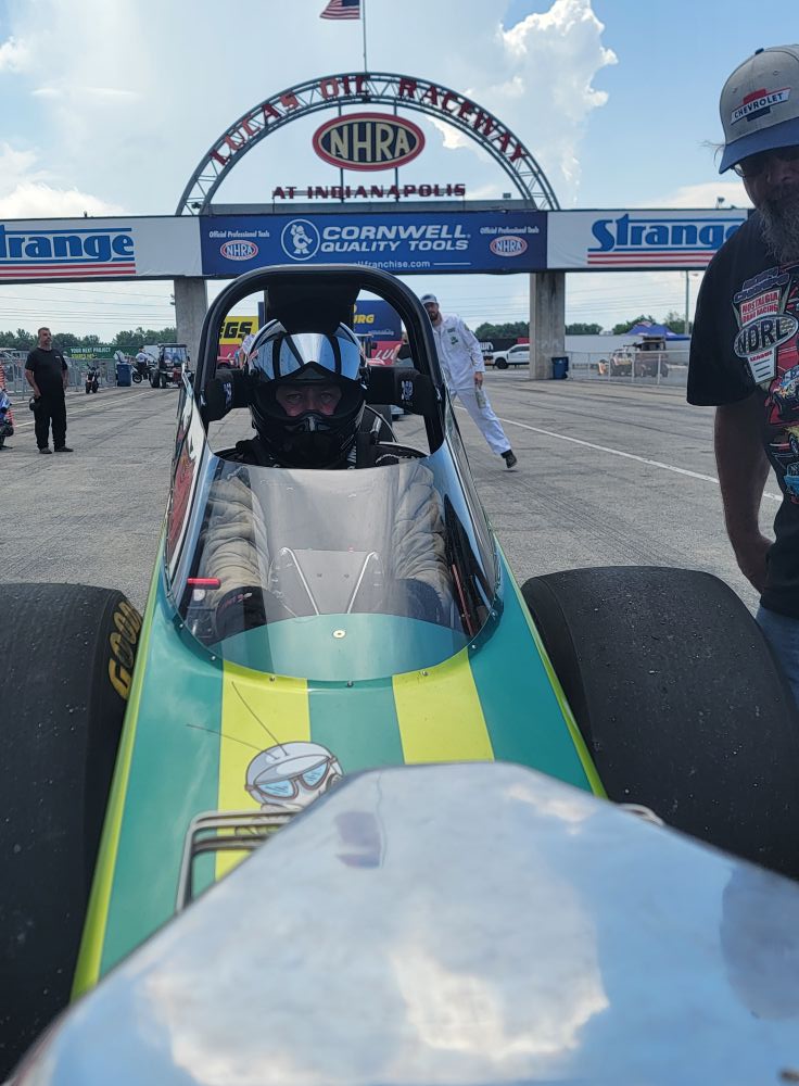 The Green Mantis in the lanes. - Drag Racing's Golden Era | Facebook