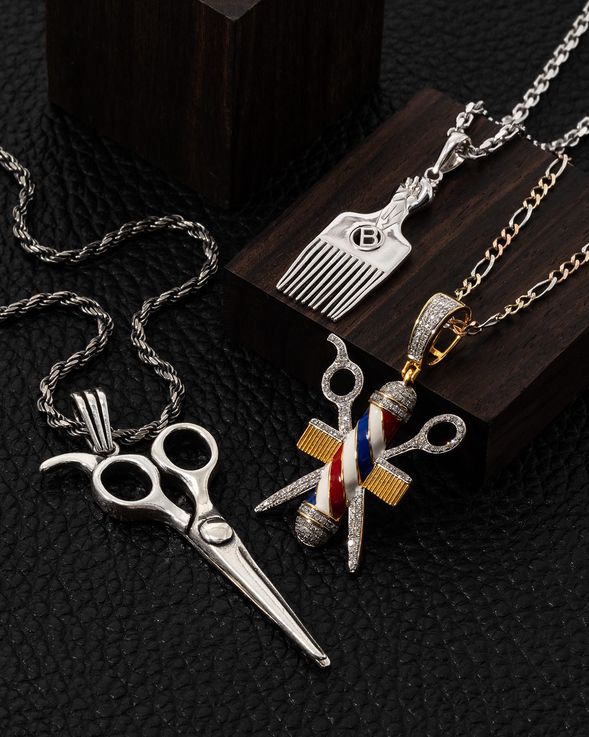 シルバー ロザリオネックレス #avalanche_necklace 素材の輝きを存分に