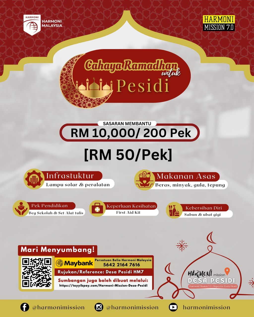 Harmoni - 🌙 LAUNCHING KEMPEN INFAQ RAMADAN: CAHAYA RAMADHAN UNTUK DESA ...