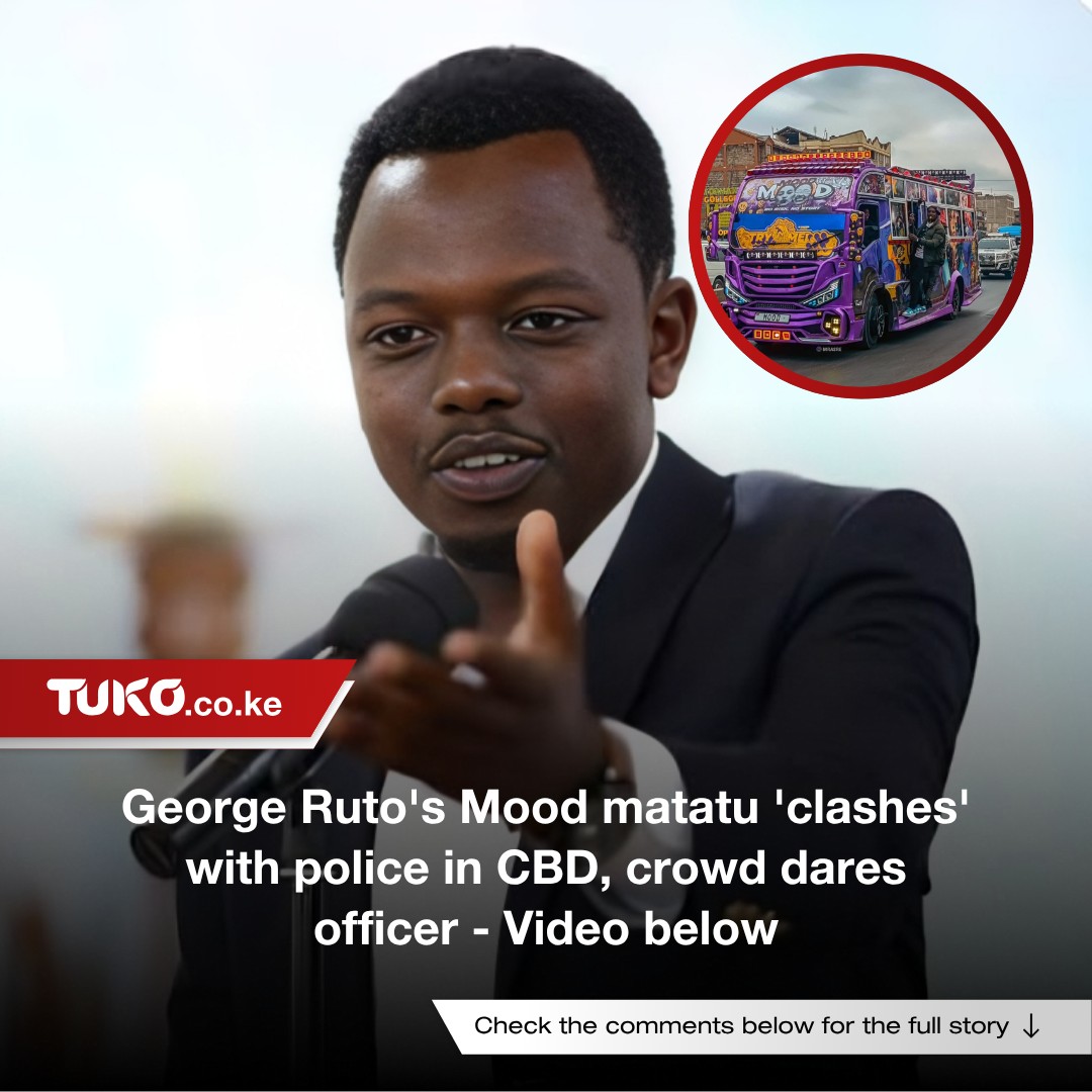 Tuko.co.ke - George Ruto’s flashy matatu Mood has been... | Facebook