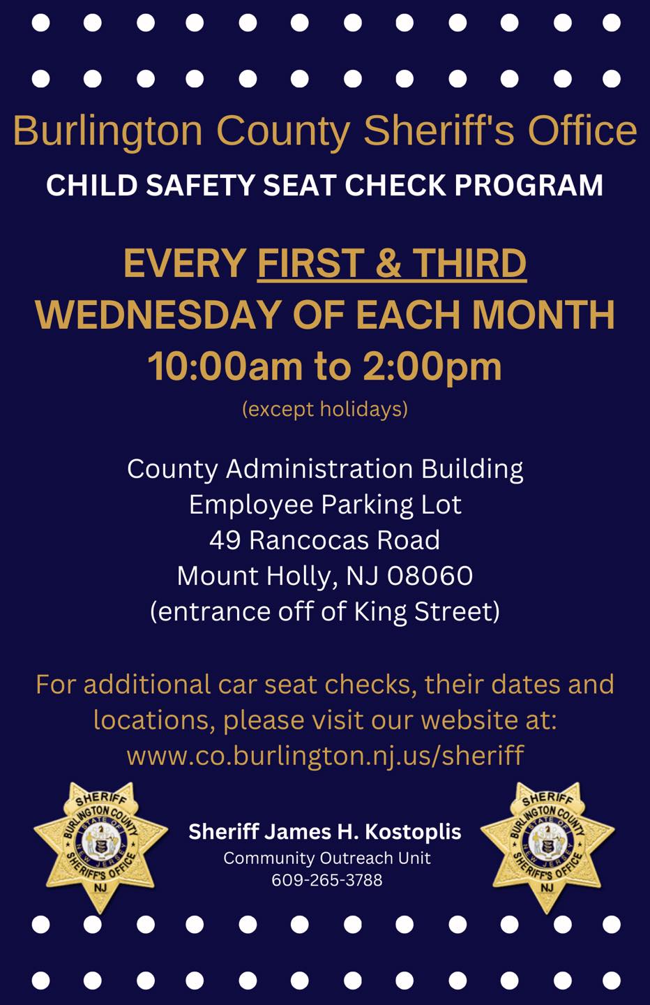 Burlington County... - Burlington County Sheriff's Office