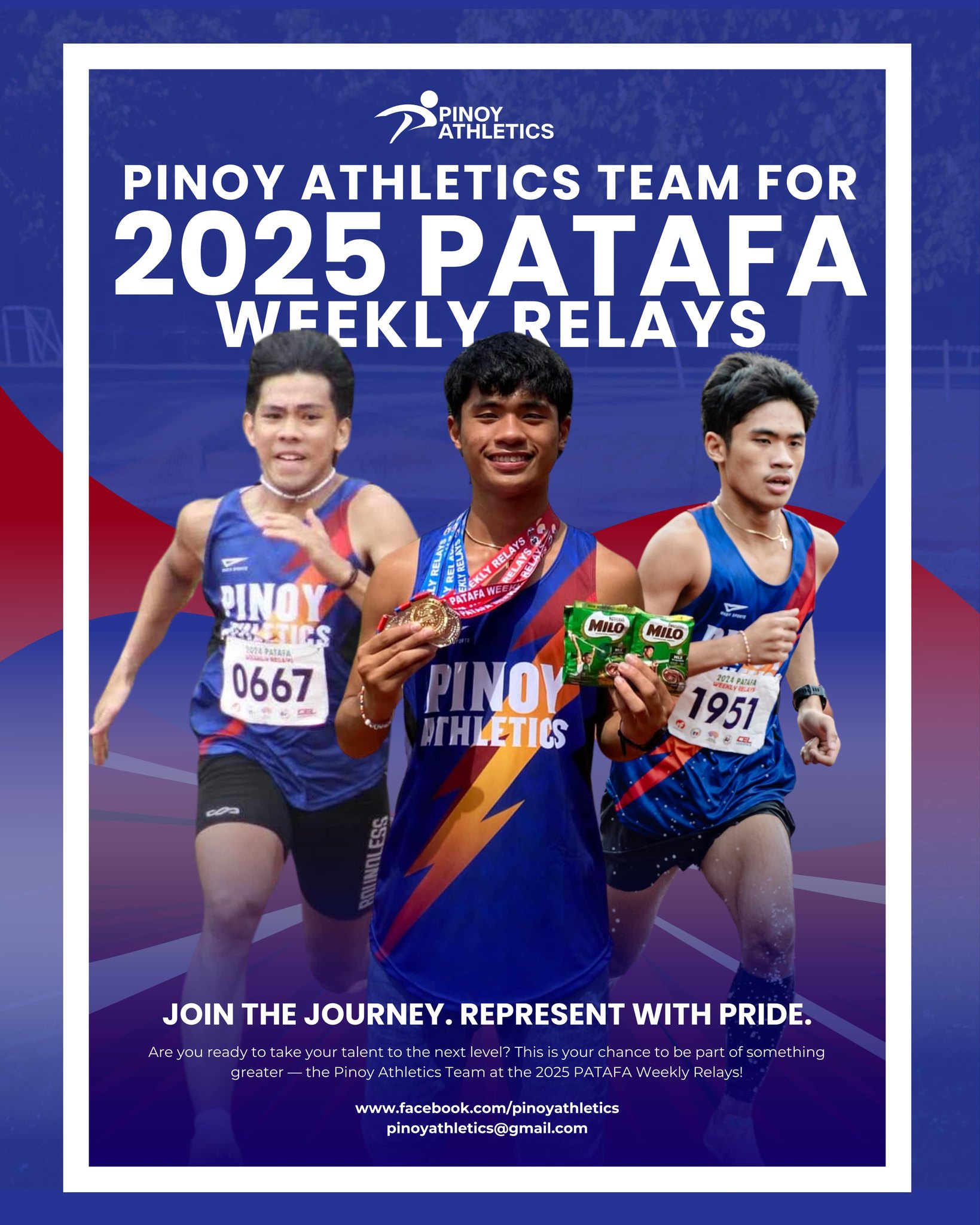Pinoy Athletics - 🏃‍♂️ Join the Journey. Represent with... | Facebook