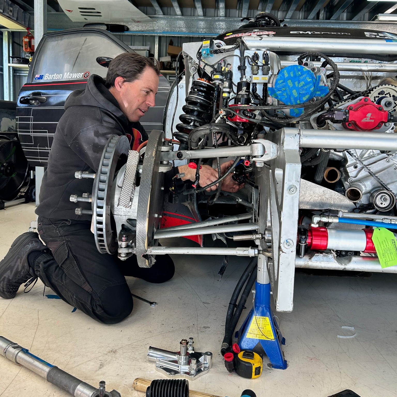 RP968 - Lots of action in the RP968 garage lately fitting...