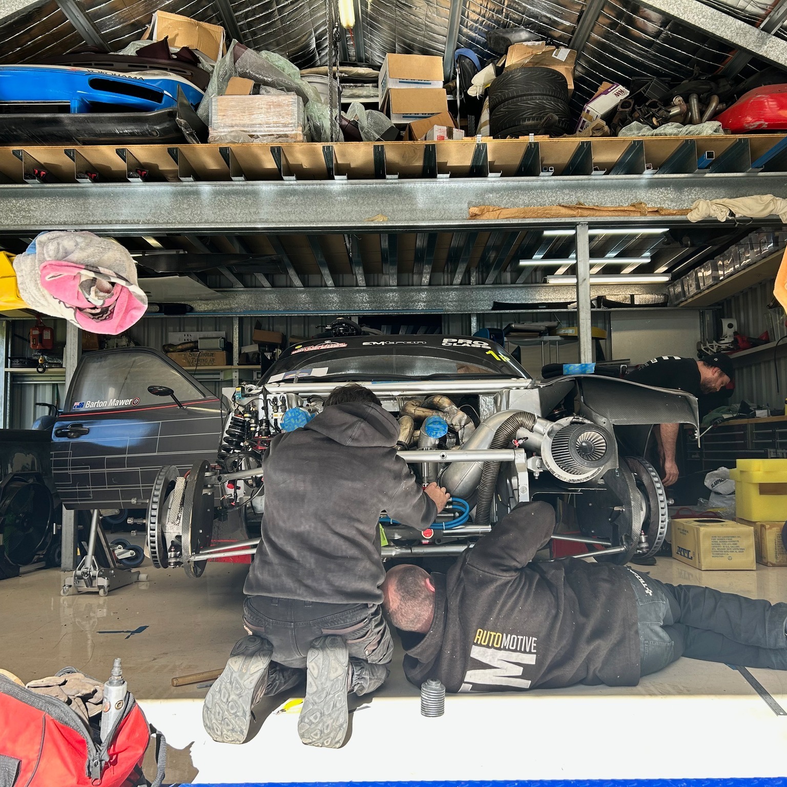 RP968 - Lots of action in the RP968 garage lately fitting...